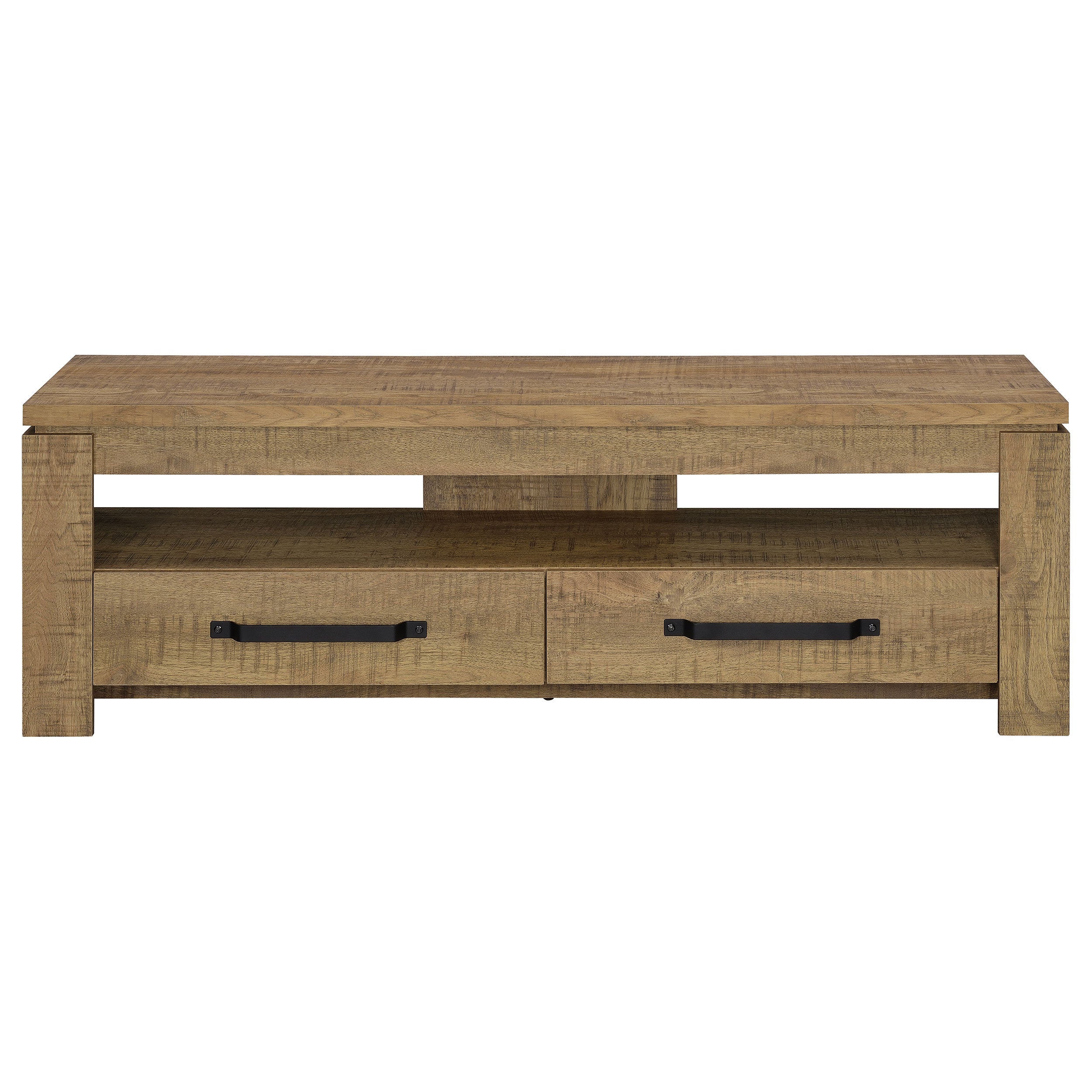 Elkton 2-drawer Engineered Wood 59-inch TV Stand Mango-