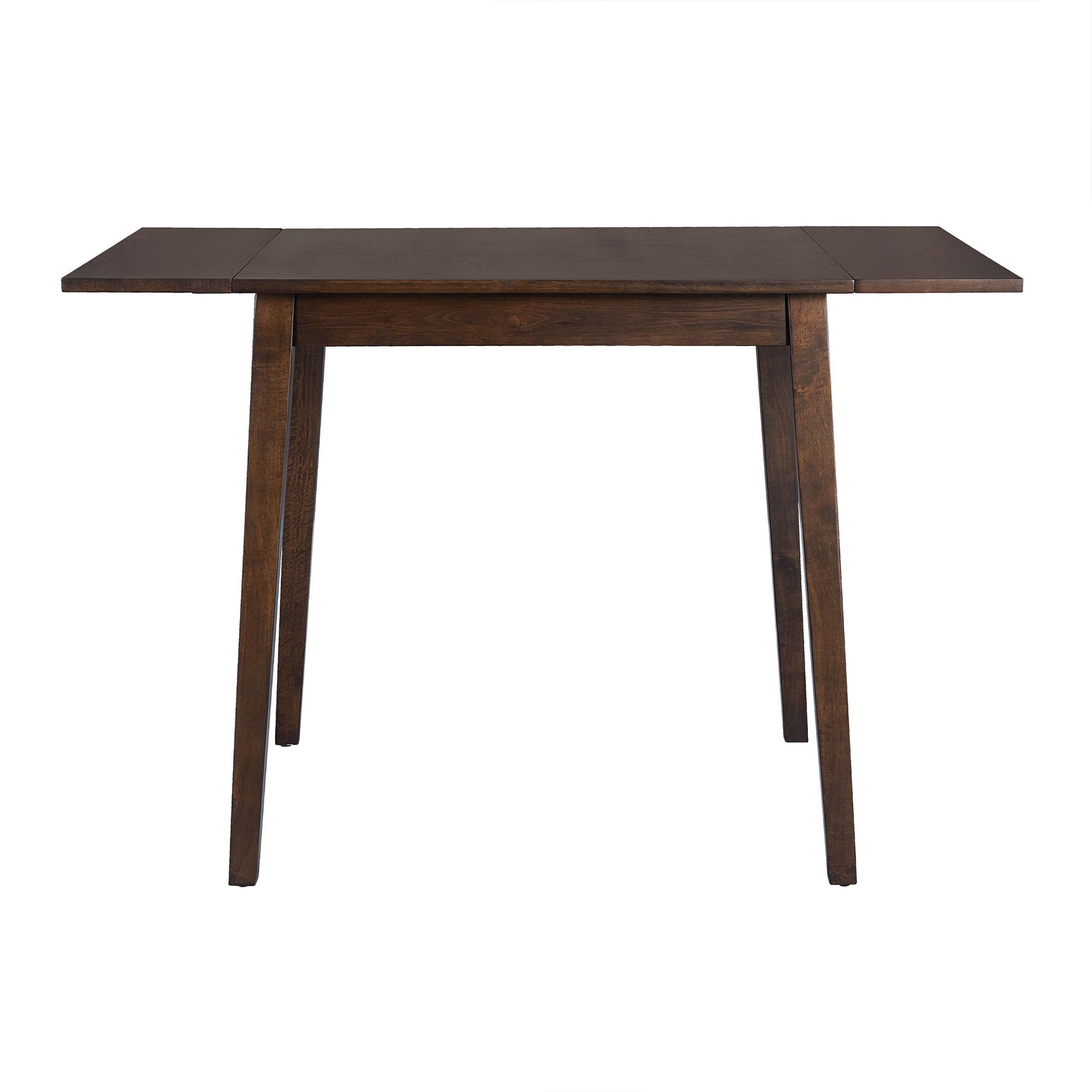 3 Piece Kitchen Dining Set With Drop Leaf Dining Table And 2 Dining Upholstered Chairs, Dining Room Set For Small Places - Brown - Best Buy Furniture