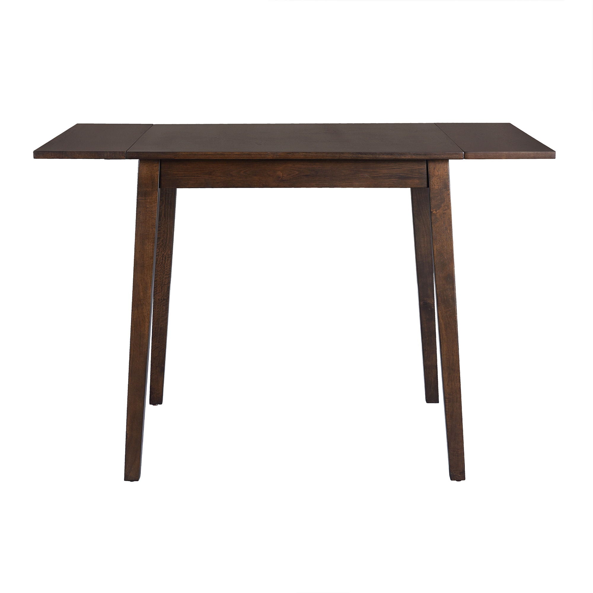 3 Piece Kitchen Dining Set With Drop Leaf Dining Table And 2 Dining Upholstered Chairs, Dining Room Set For Small Places - Brown - Best Buy Furniture