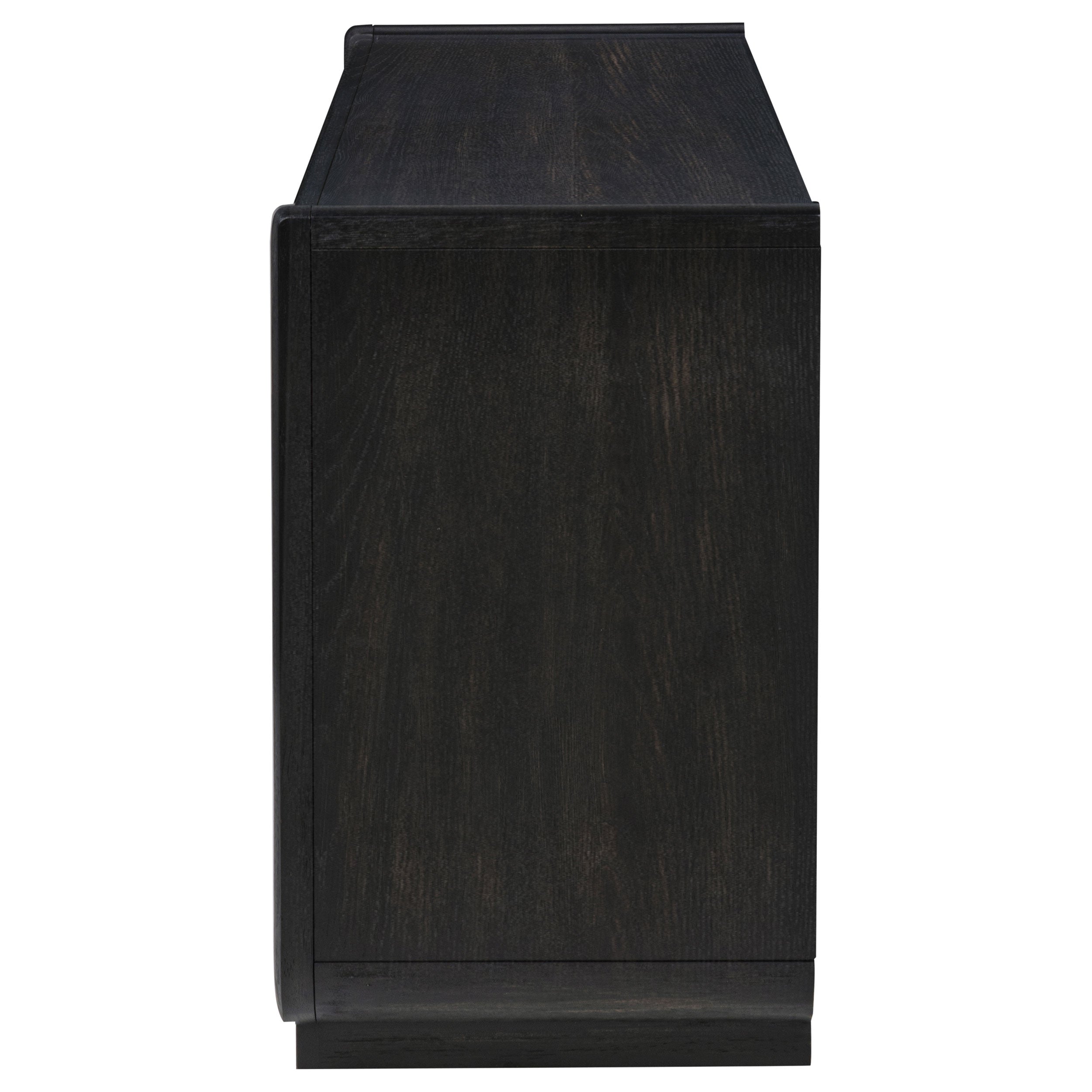 Leandro 2-drawer Entryway Sofa Console Table Burnished Black-