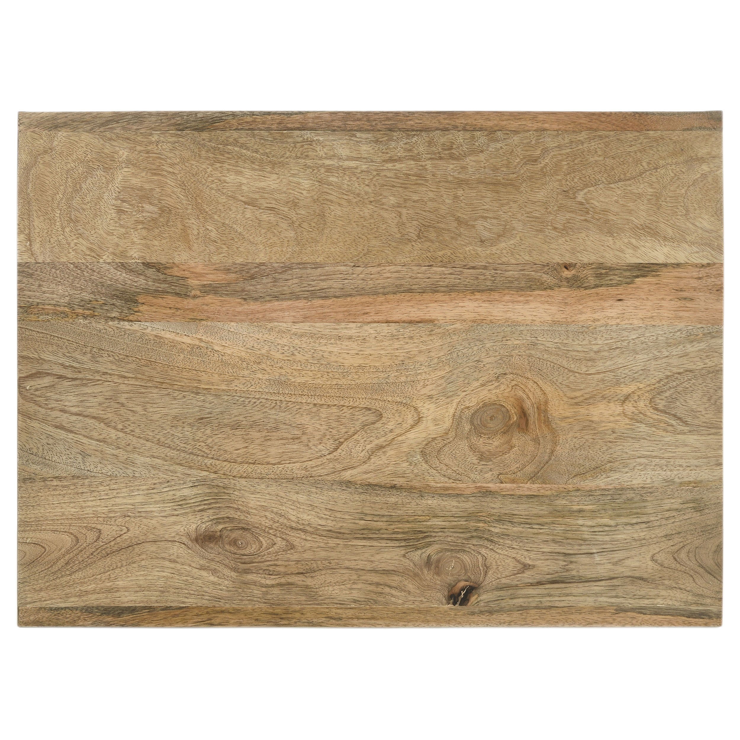 Benton Rectangular Solid Wood End Table Natural-