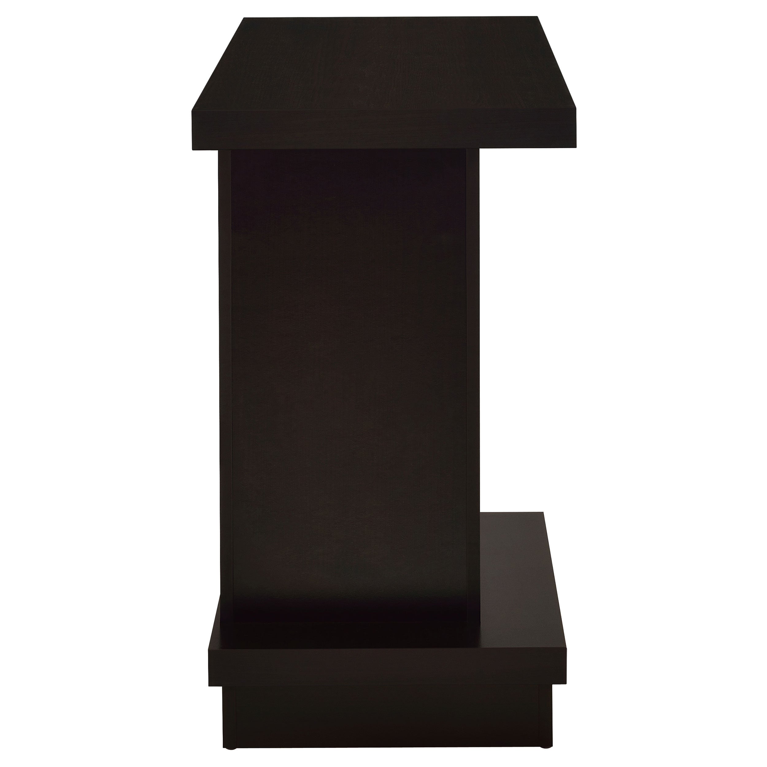 Reston Engineered Wood Pedestal Console Table Cappuccino-CoasterEveryday