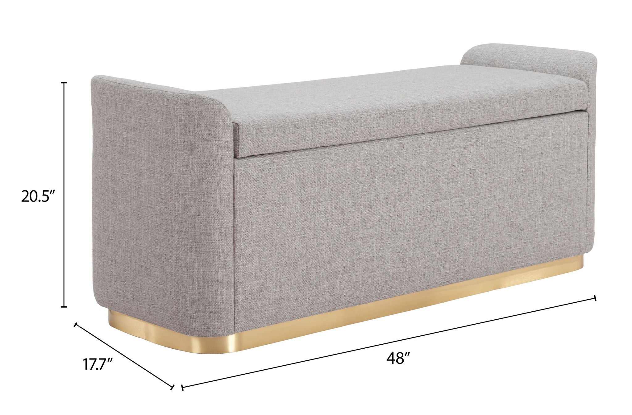 Dobo - Storage Bench - Gray