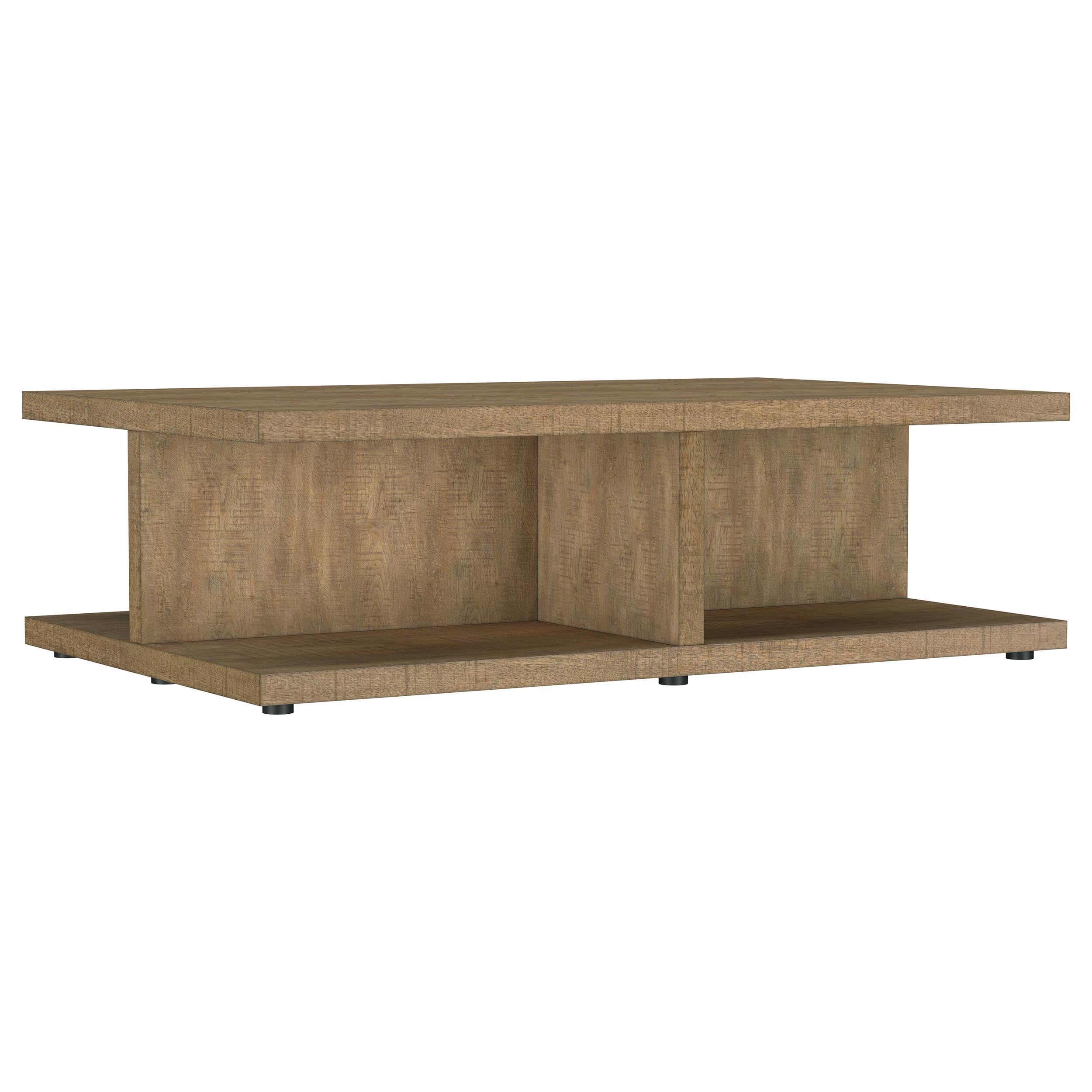 Cortona Square Engineered Wood Cocktail Coffee Table Mango-