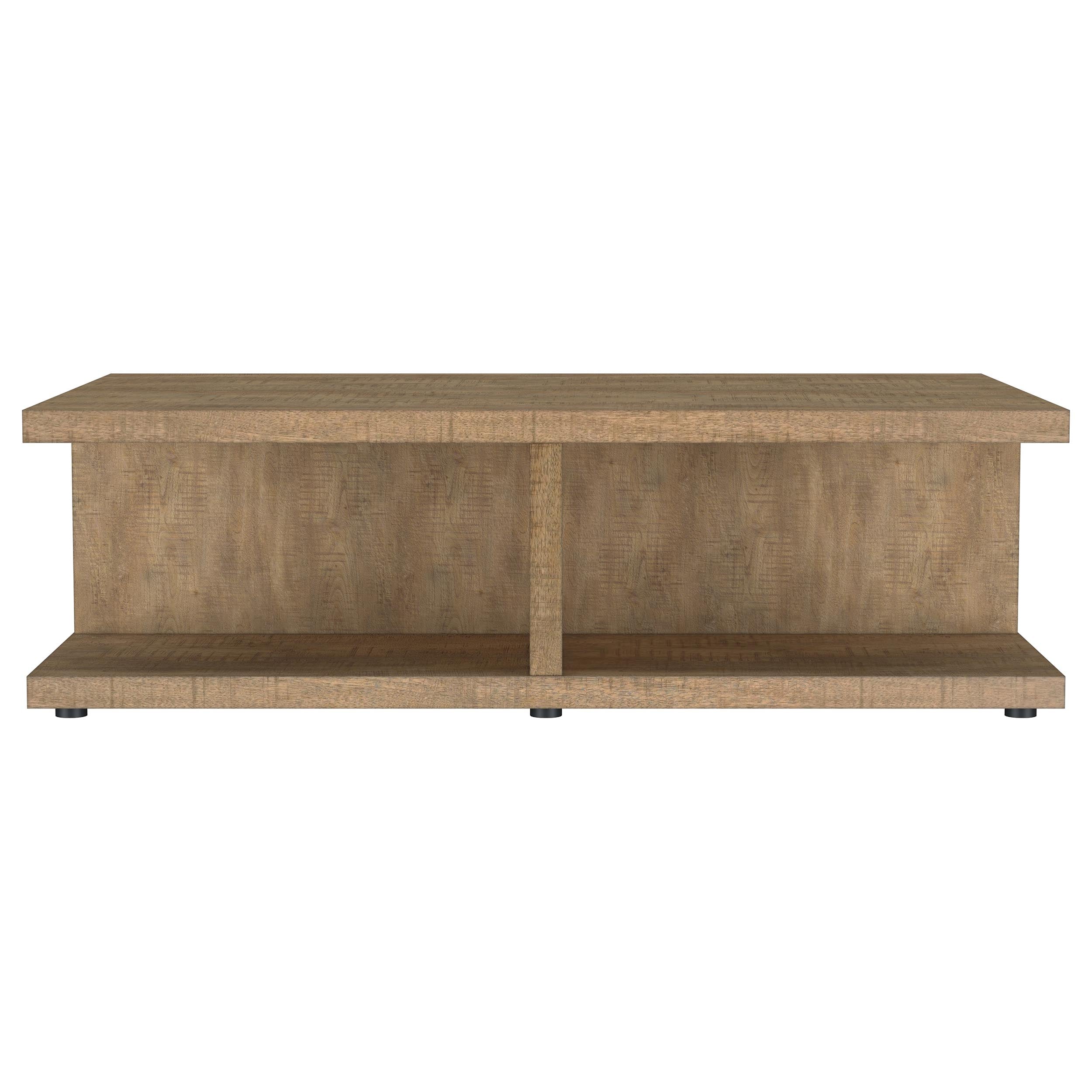 Cortona Square Engineered Wood Cocktail Coffee Table Mango-