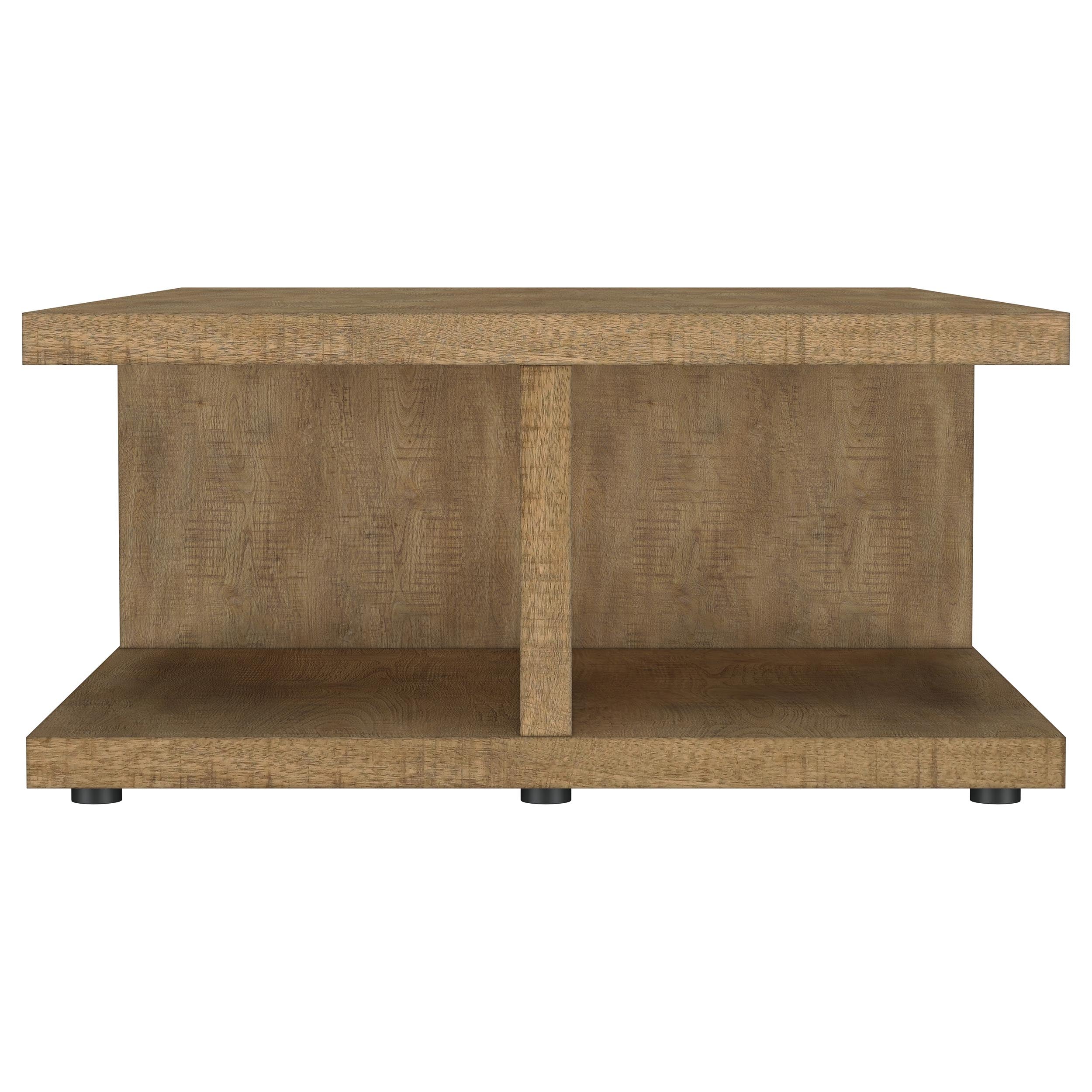 Cortona Square Engineered Wood Cocktail Coffee Table Mango-