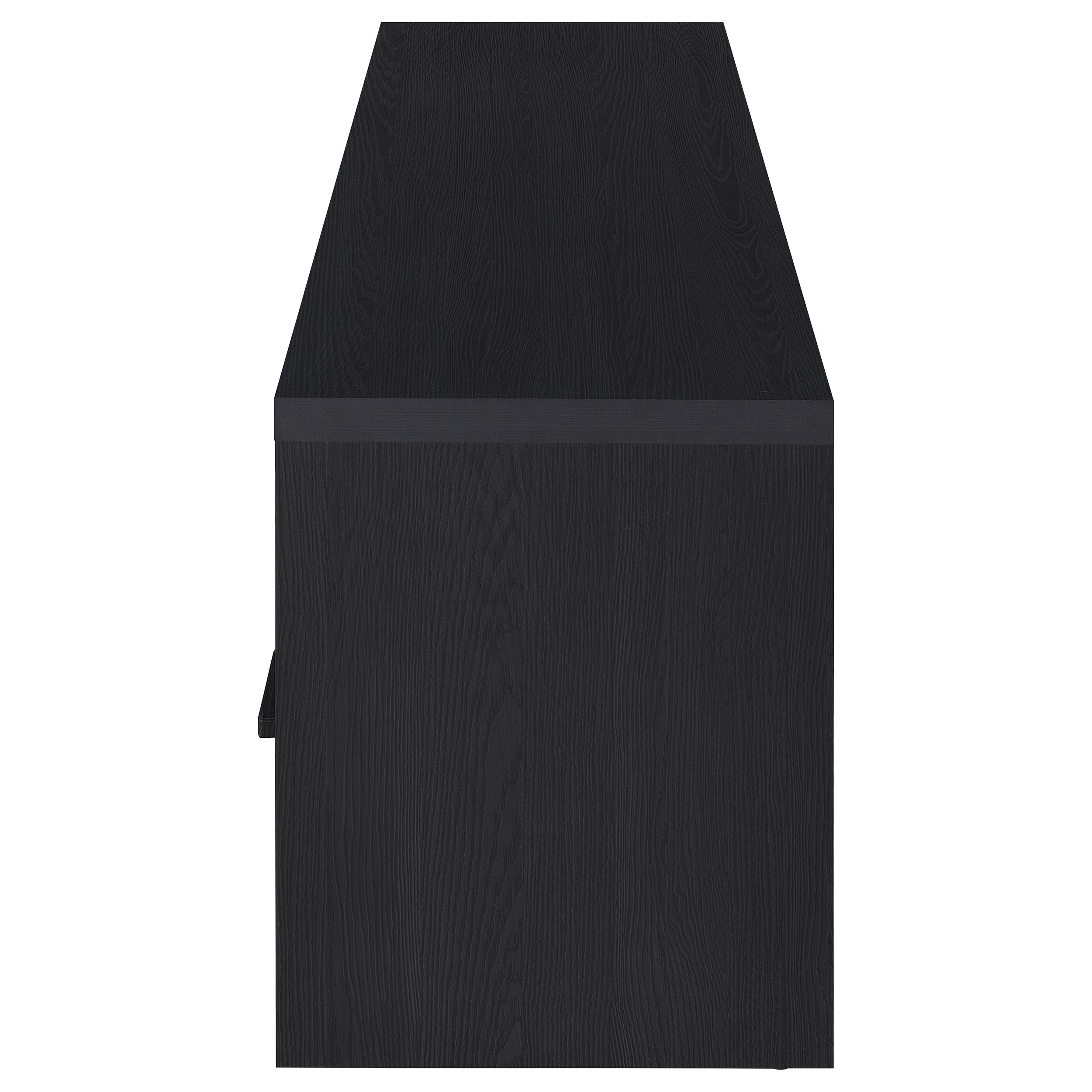 Murray 70-inch 2-door TV Stand Media Console Black-