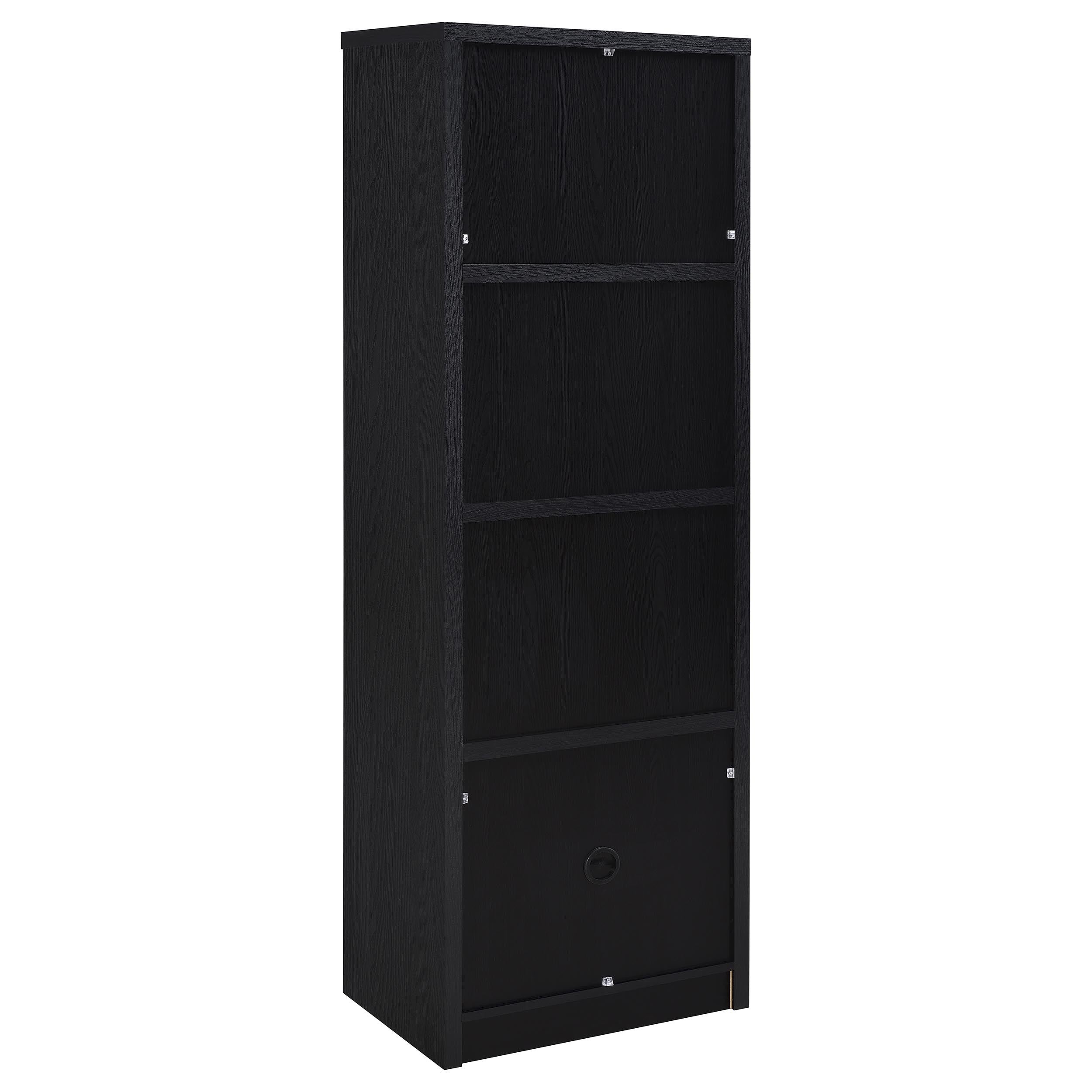 Winfield 3-piece Entertainment Center 60-inch TV Stand Black-