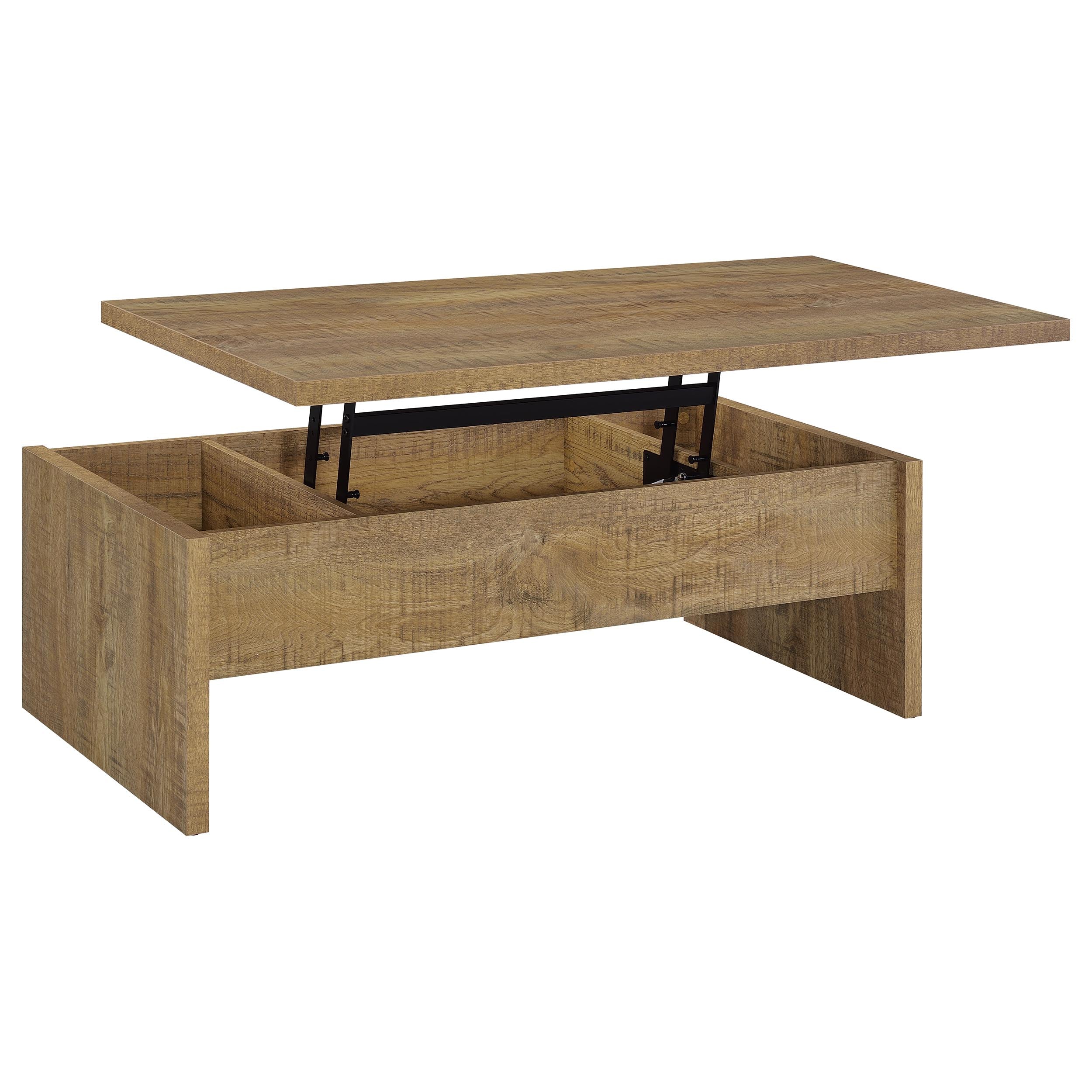 Canoga Engineered Wood Lift Top Cocktail Coffee Table Mango-
