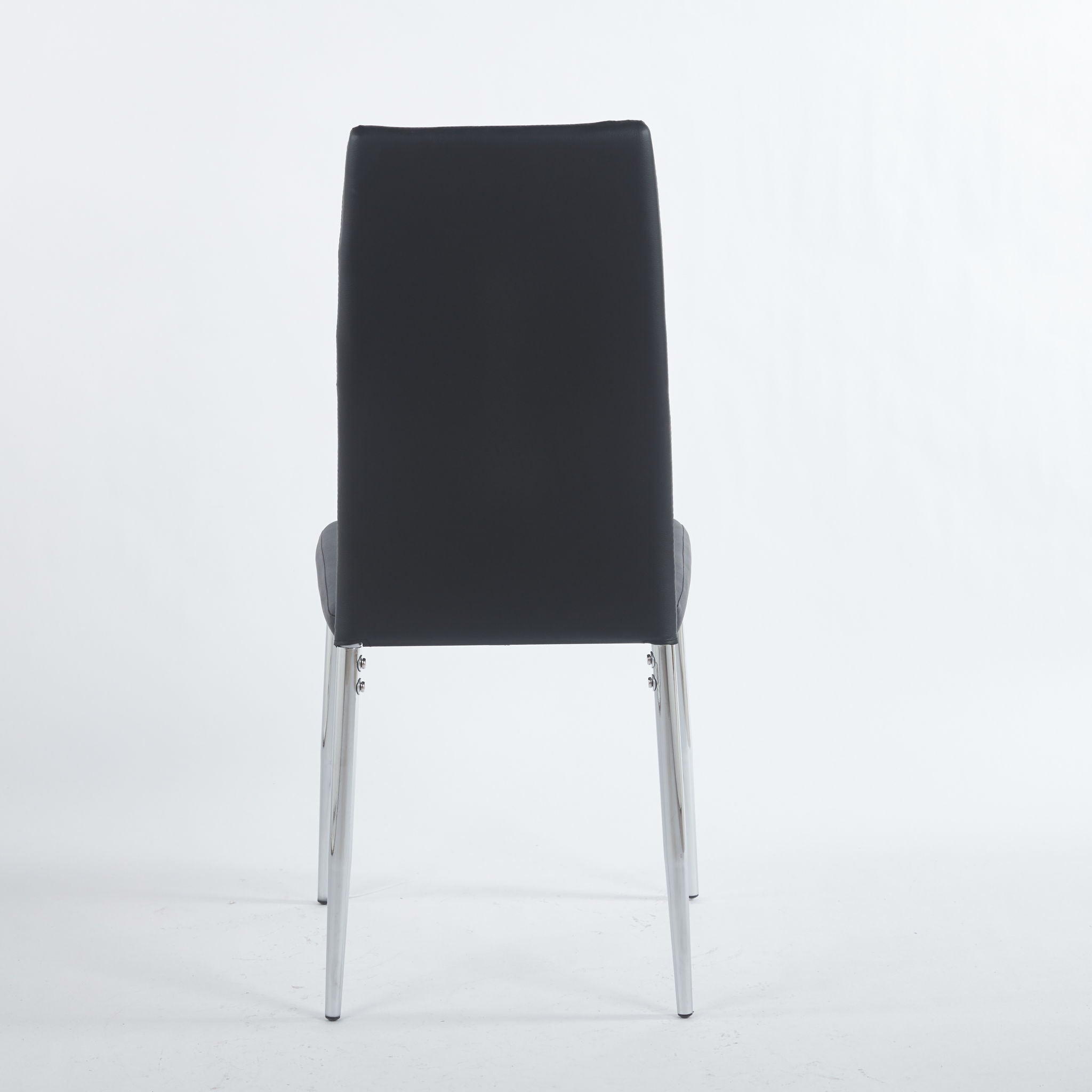 Chrome Leg Dining Chair (Set of 4)