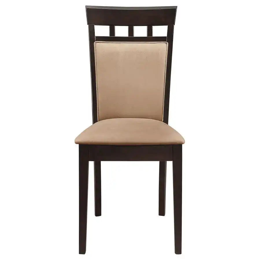 Gabriel - Closed Back Side Chairs (Set of 2) - Cappuccino