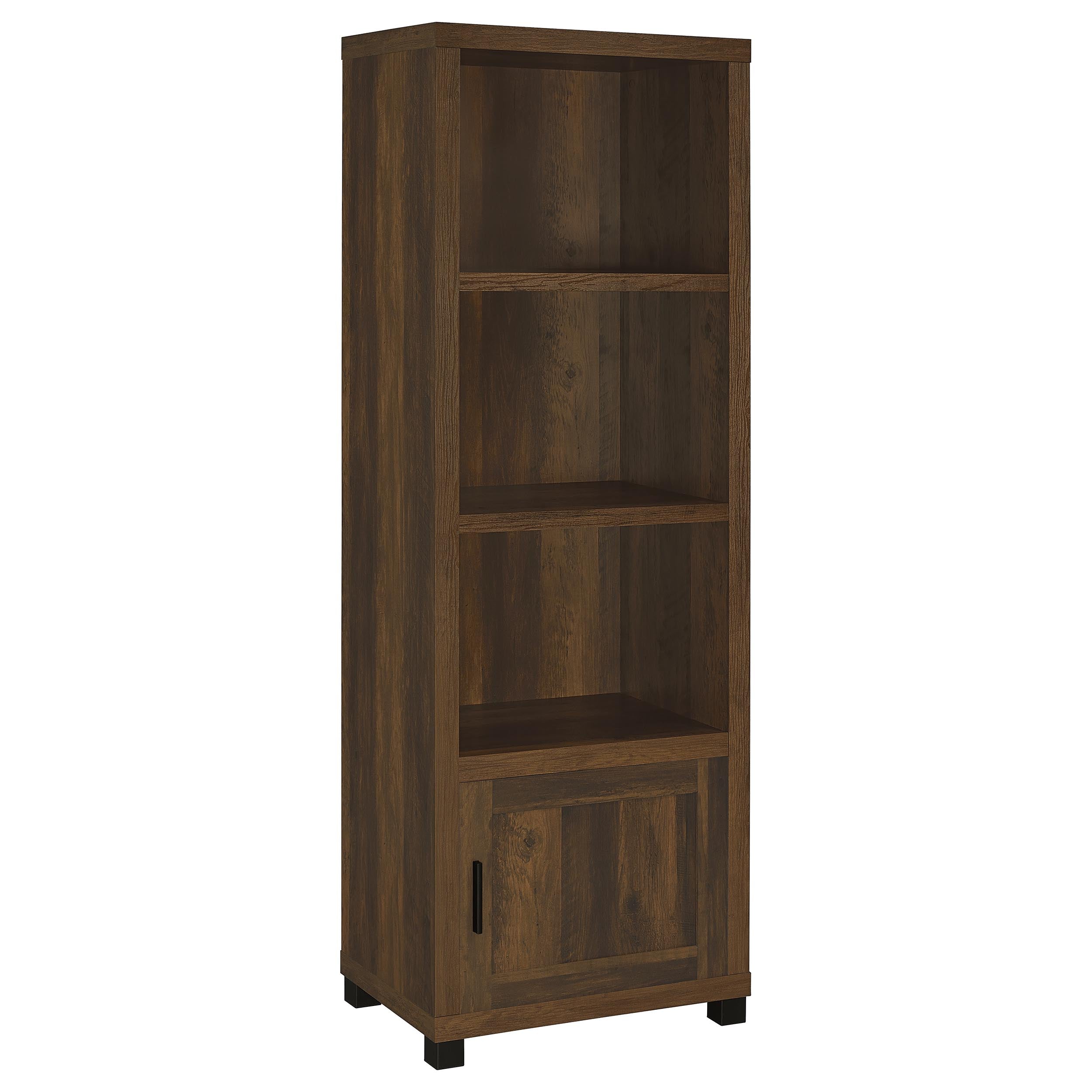 Sachin 3-shelf Engineered Wood Media Tower Dark Pine-