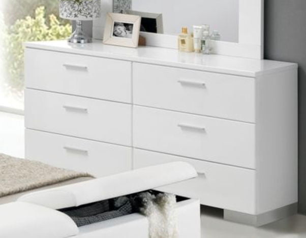 Lorimar - Dresser - White - Best Buy Furniture
