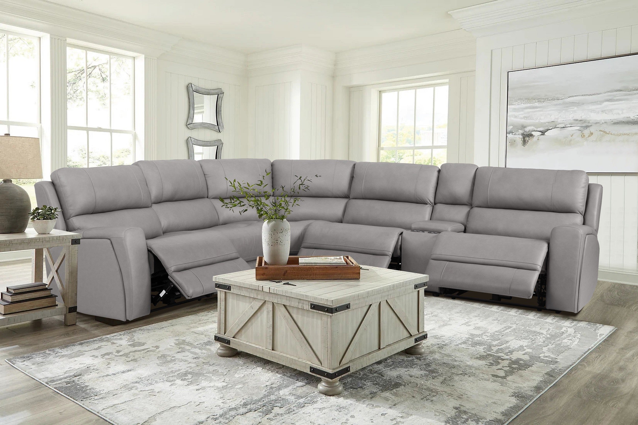 70815M Reclining Sectional J&M