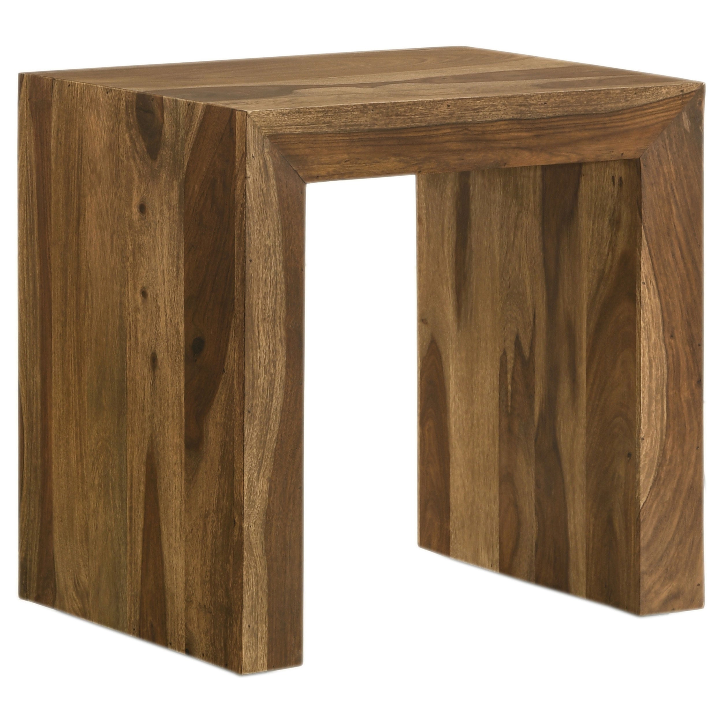 Odilia Rectangular Solid Wood End Table Auburn-