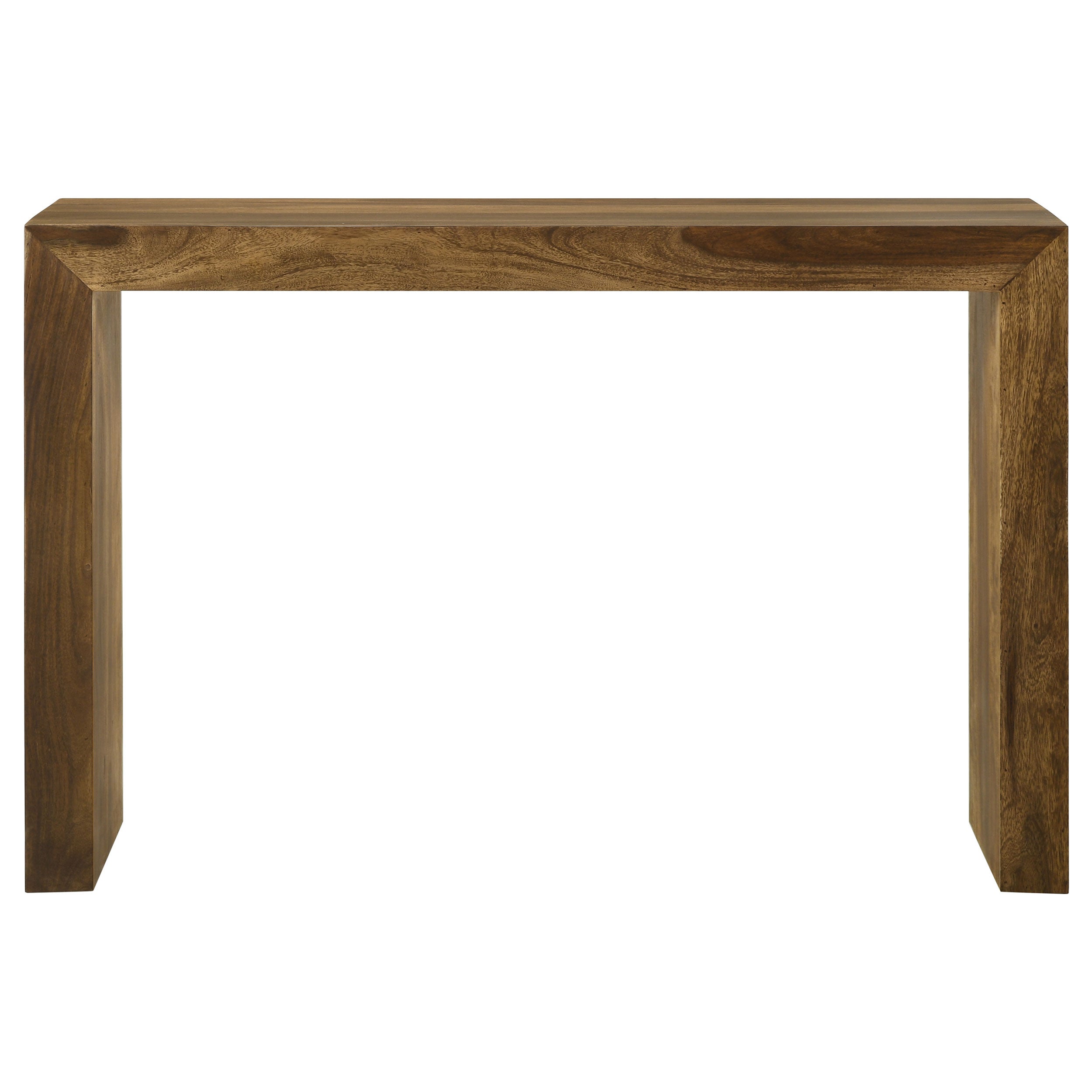 Odilia Rectangular Solid Wood Entryway Console Table Auburn-
