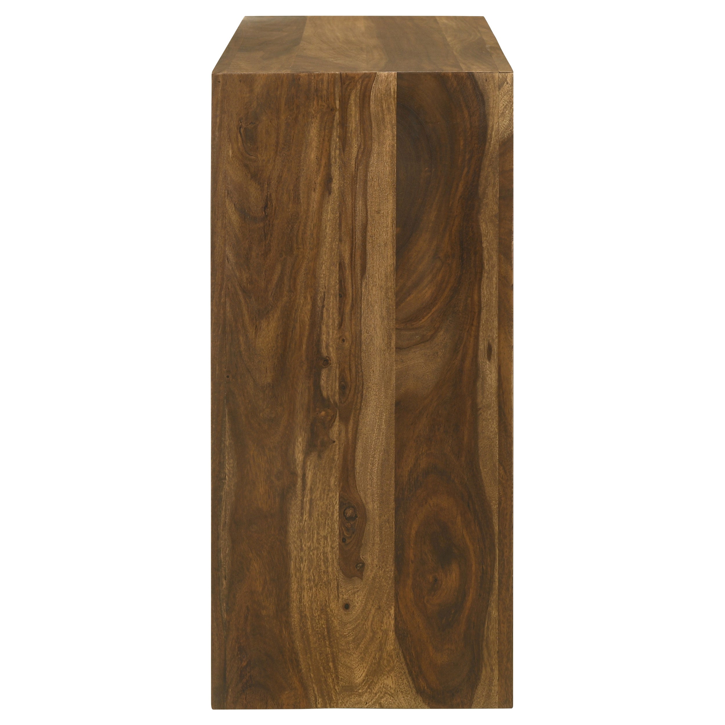 Odilia Rectangular Solid Wood Entryway Console Table Auburn-