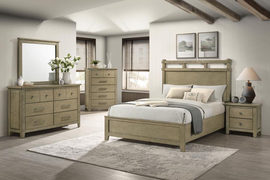 Hazlewood - Dresser Mirror - Vineyard Oak