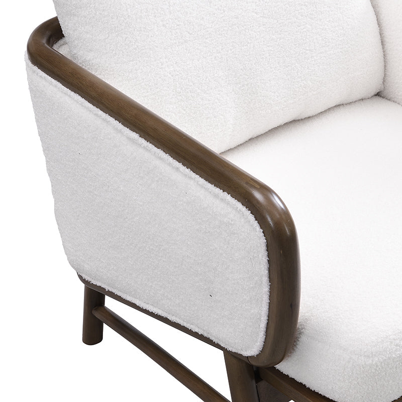 Sherpa Fabric Accent Chair - Best Buy Furniture