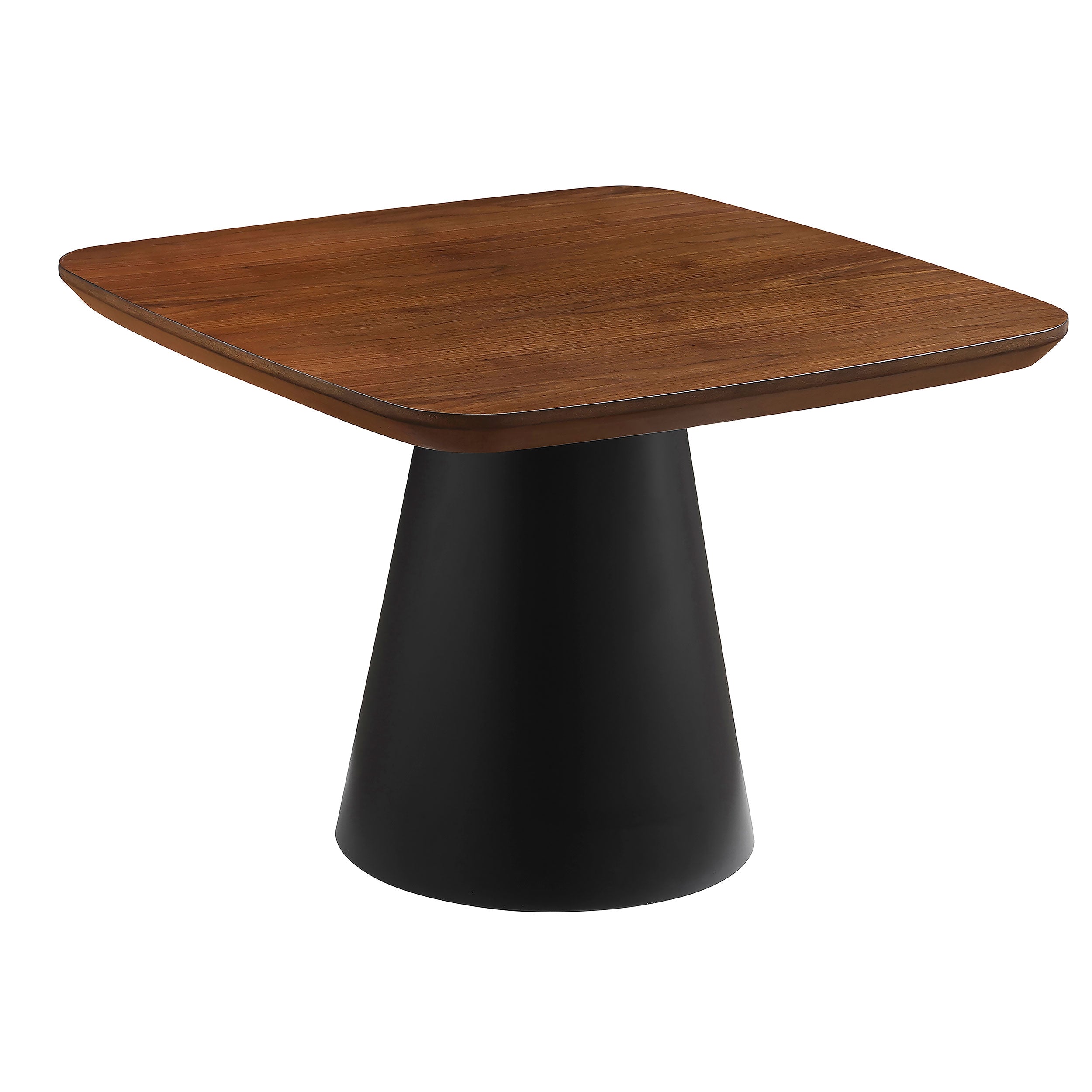 Eason 2-piece Coffee Table Set Walnut and Black-