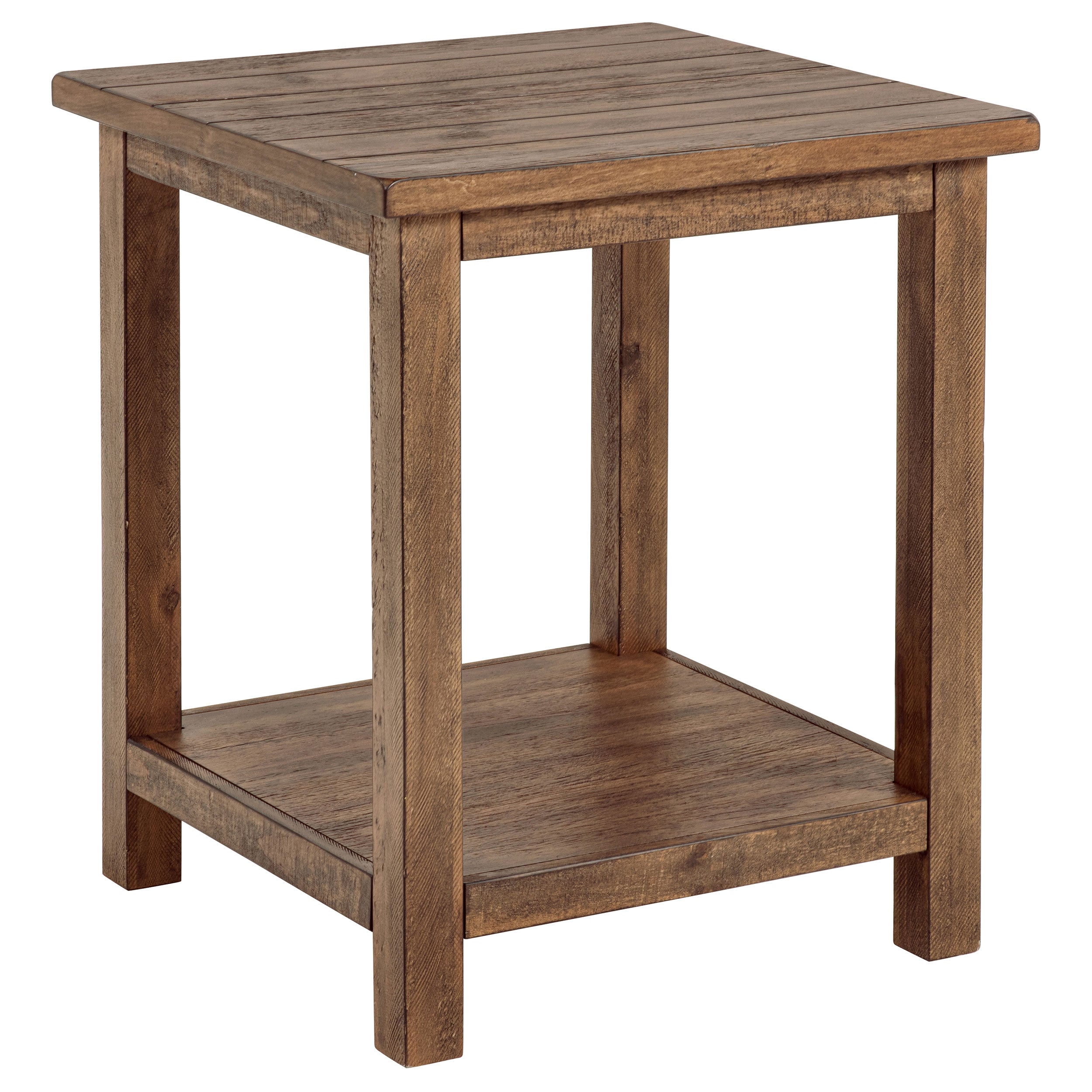Payne 2-piece Coffee and End Table Set Distressed Brown-Coaster