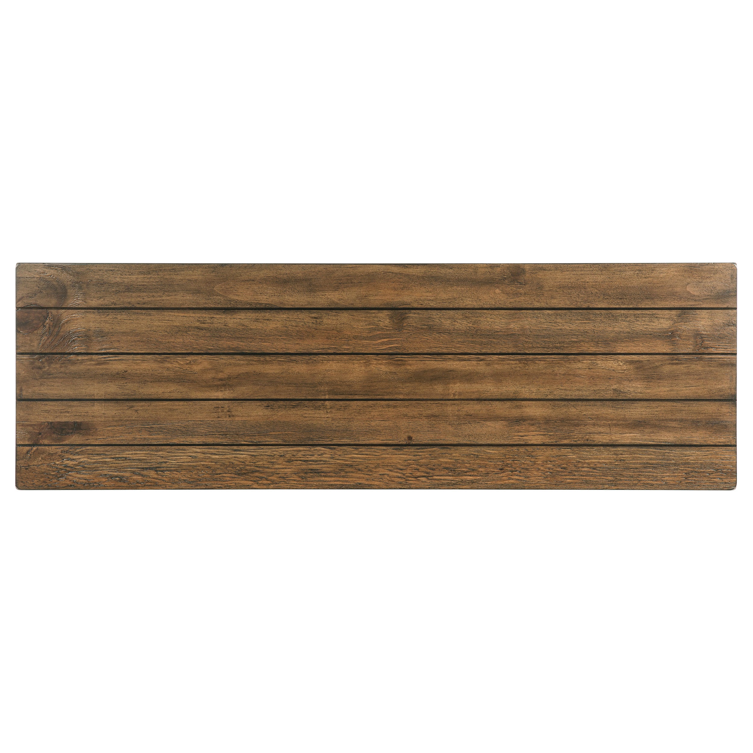 Payne Wood Entryway Sofa Console Table Distressed Brown-