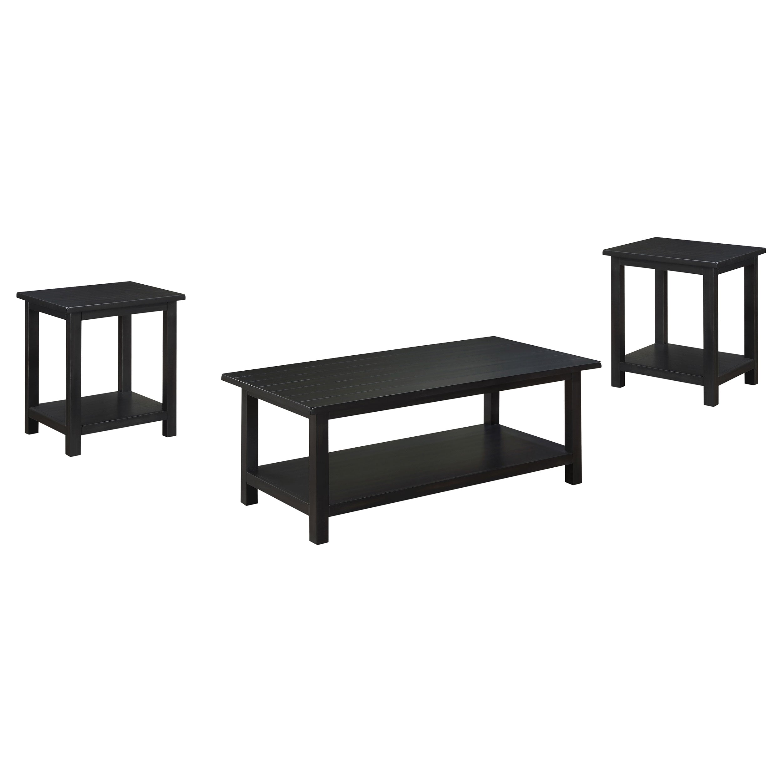 Payne 2-piece Coffee and End Table Set Distressed Java-Coaster