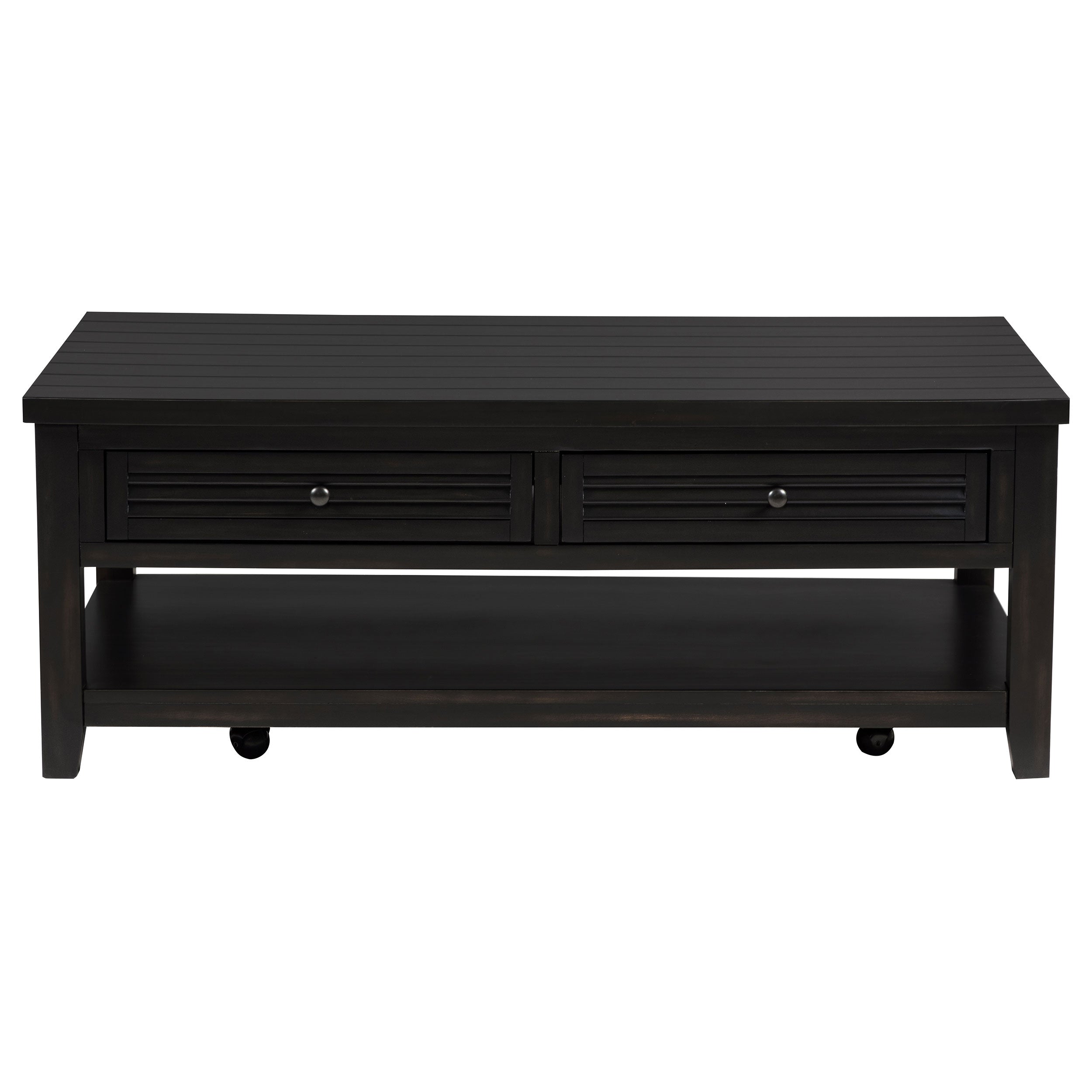 Concord 2-drawer Rectangular Coffee Table Distressed Java-