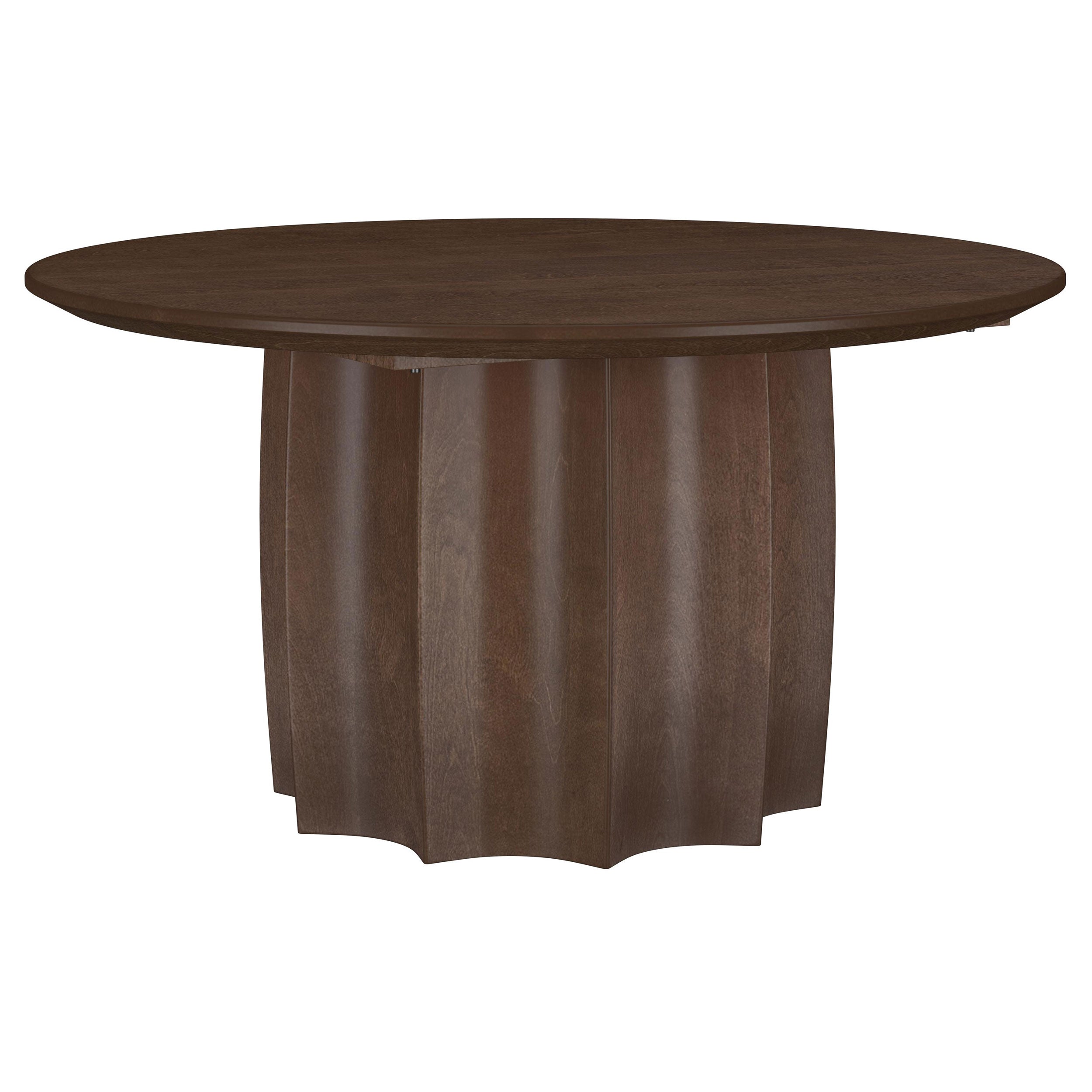 Cayenne Solid Mango Wood Cocktail Coffee Table Walnut-