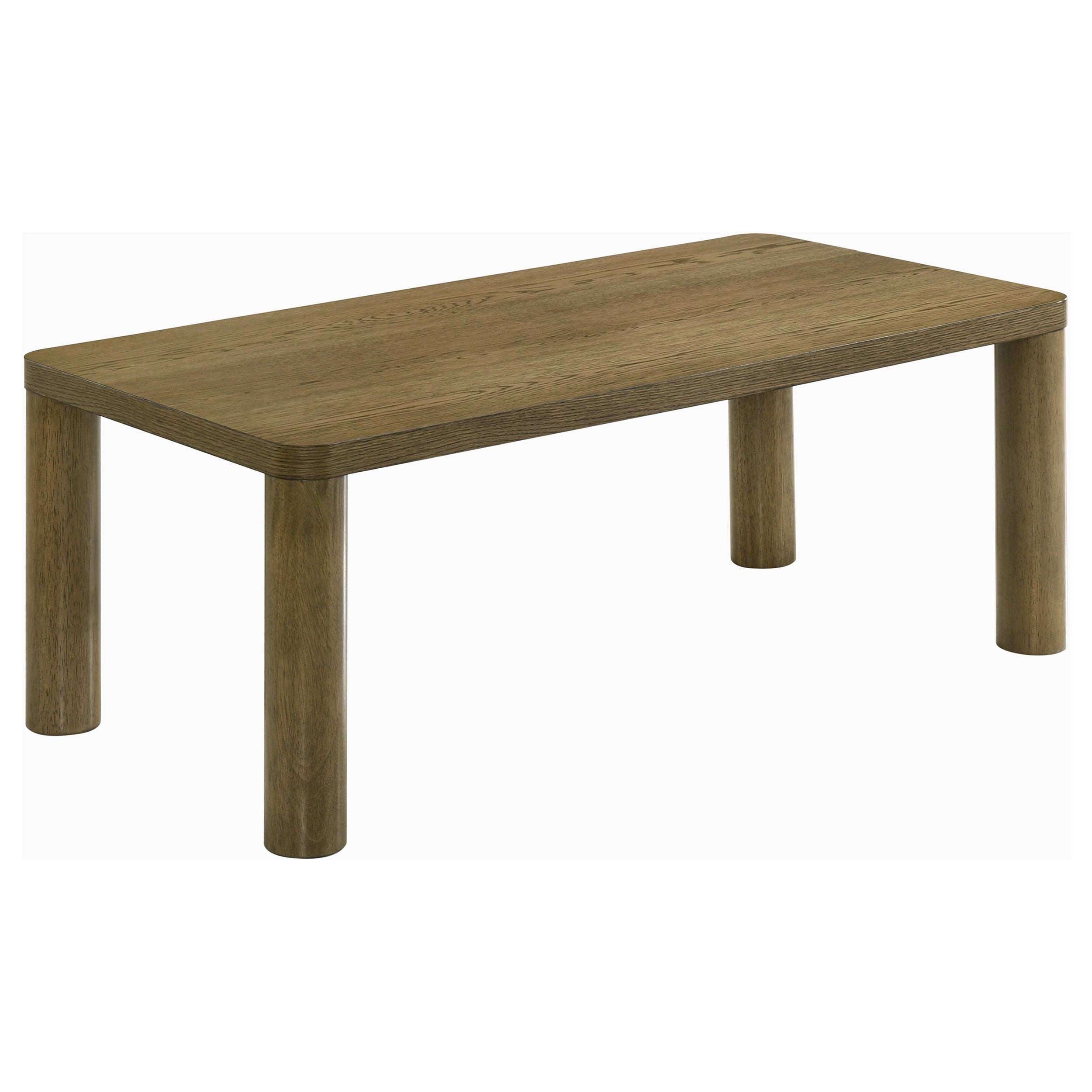 Castlewood Engineered Wood Cocktail Coffee Table Brown Oak-
