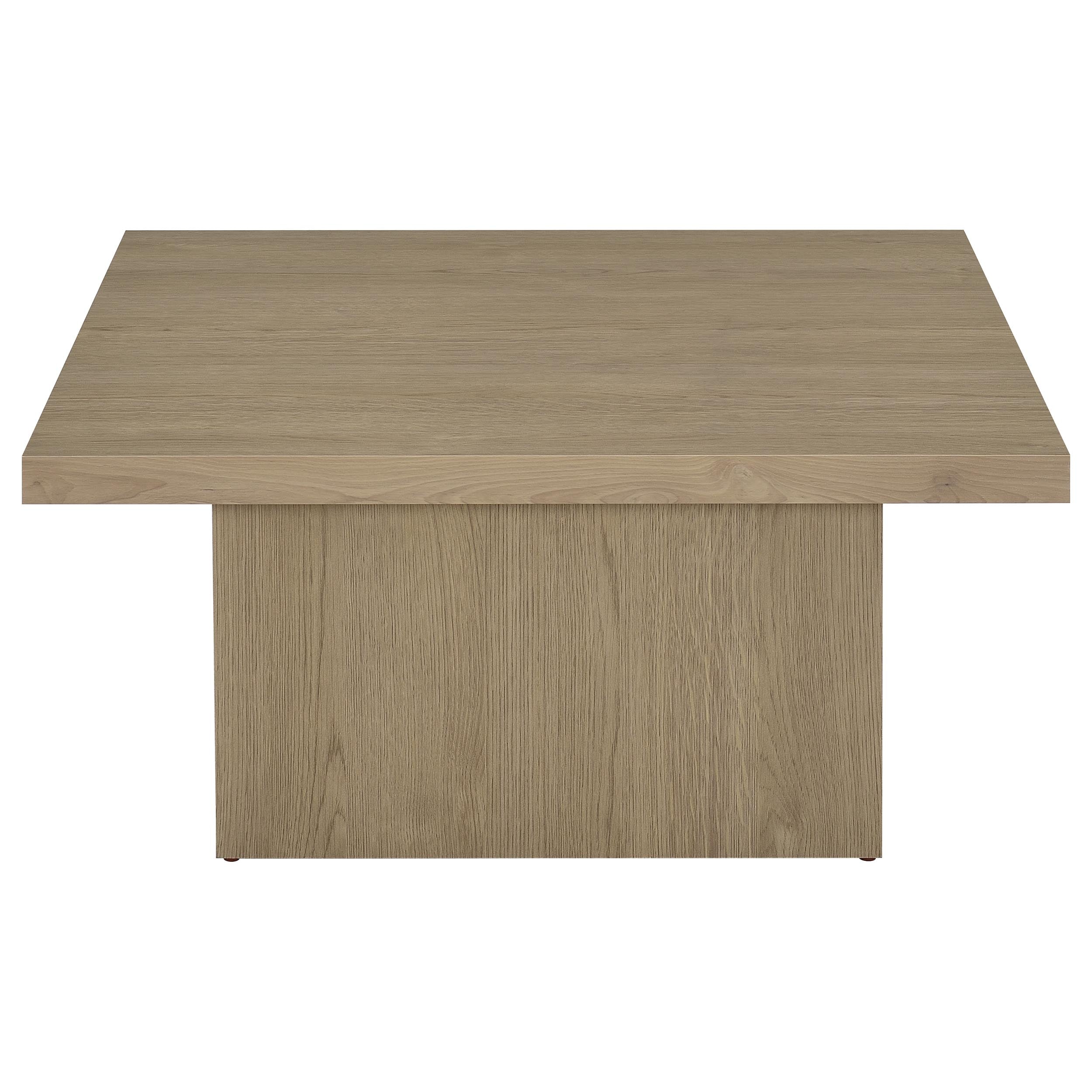 Devar Square Engineered Wood Cocktail Coffee Table Latte-
