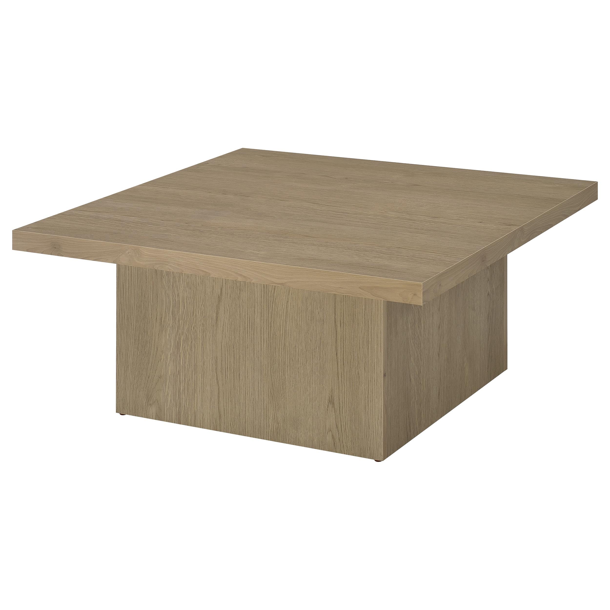 Devar Square Engineered Wood Cocktail Coffee Table Latte-