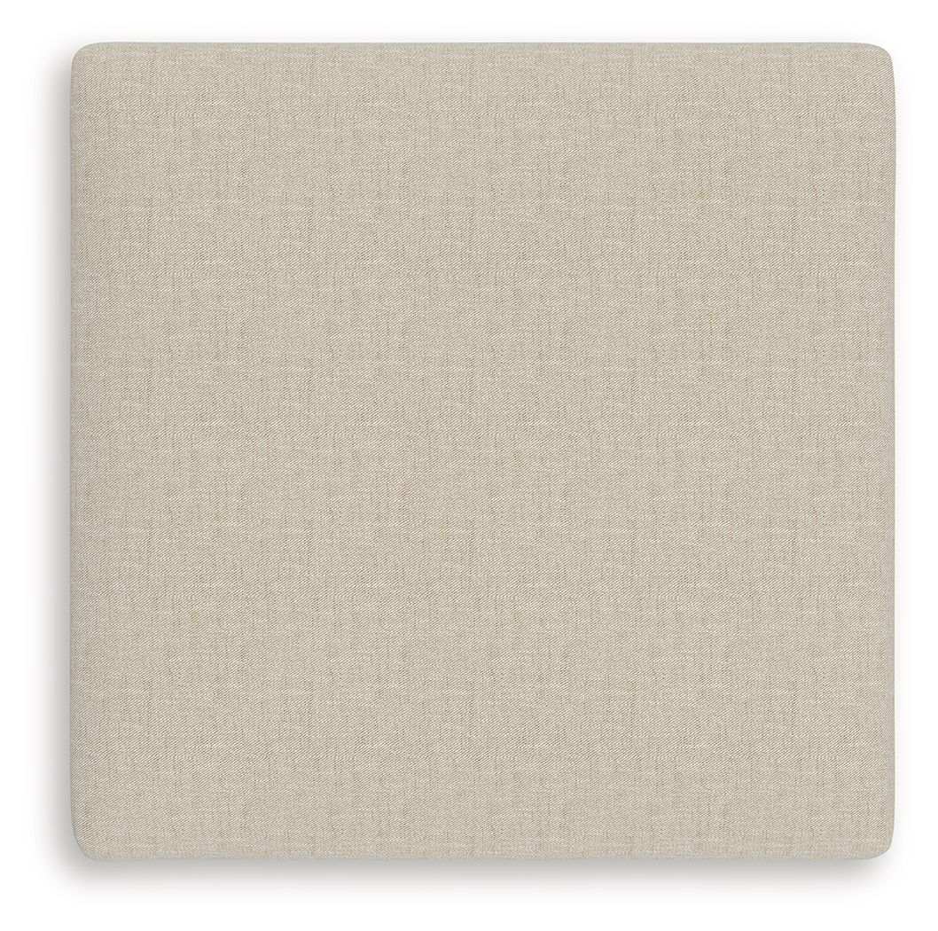 LadyMae - Twill - Oversized Accent Ottoman