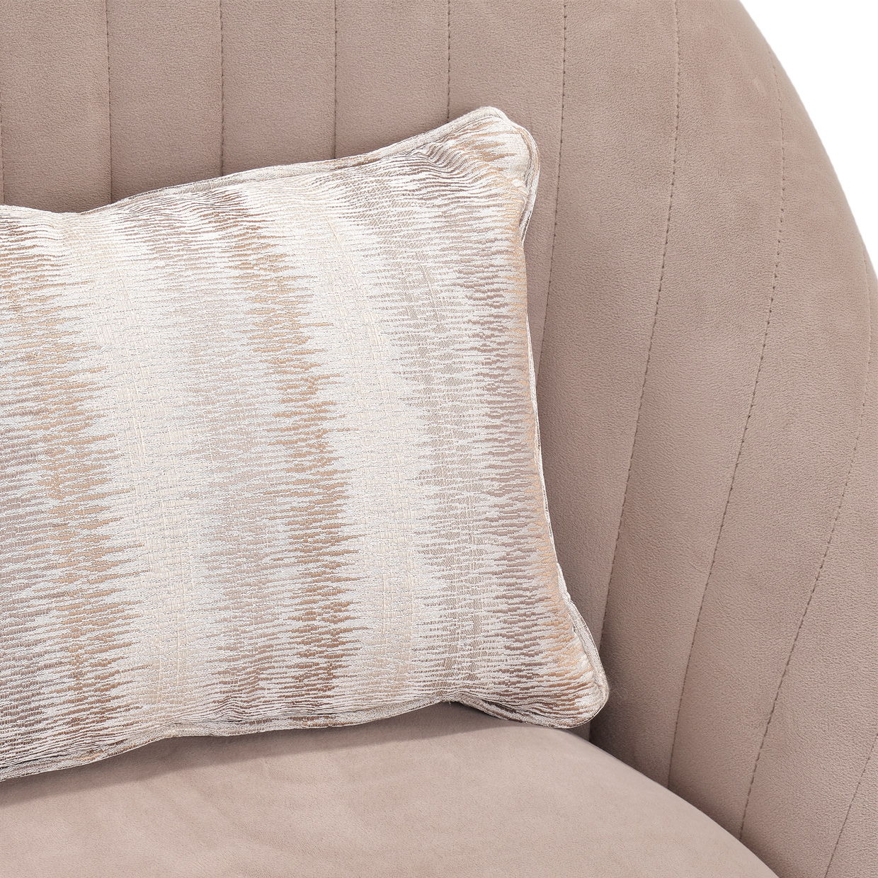 Lucca - Swivel Chair - Silver