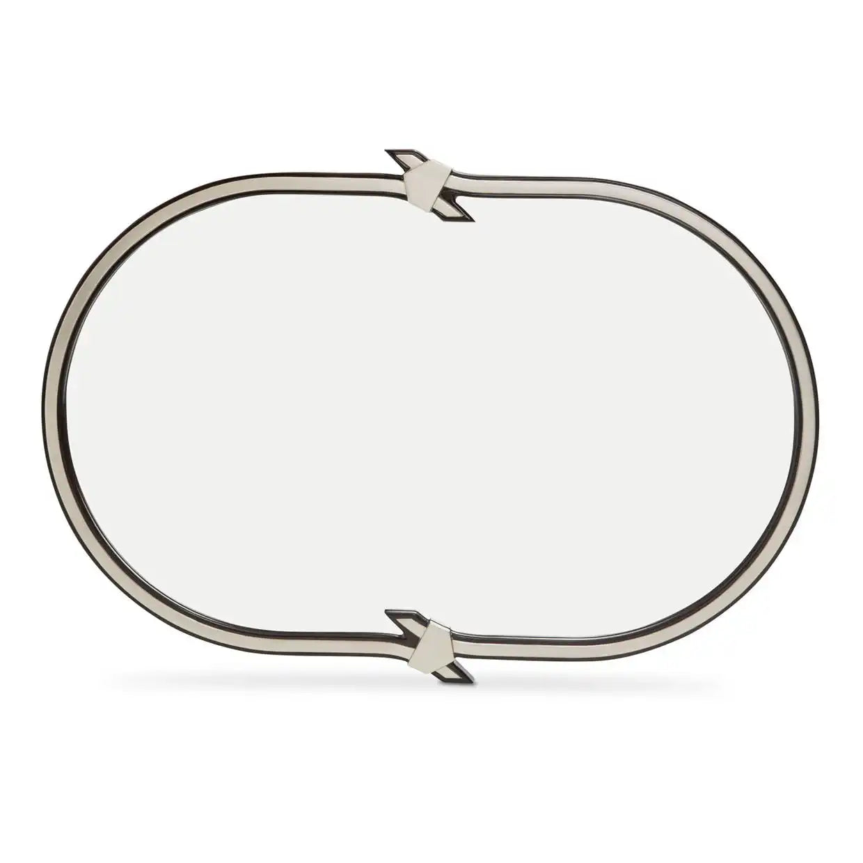 Paris Chic - Wall Mirror - Espresso Brown
