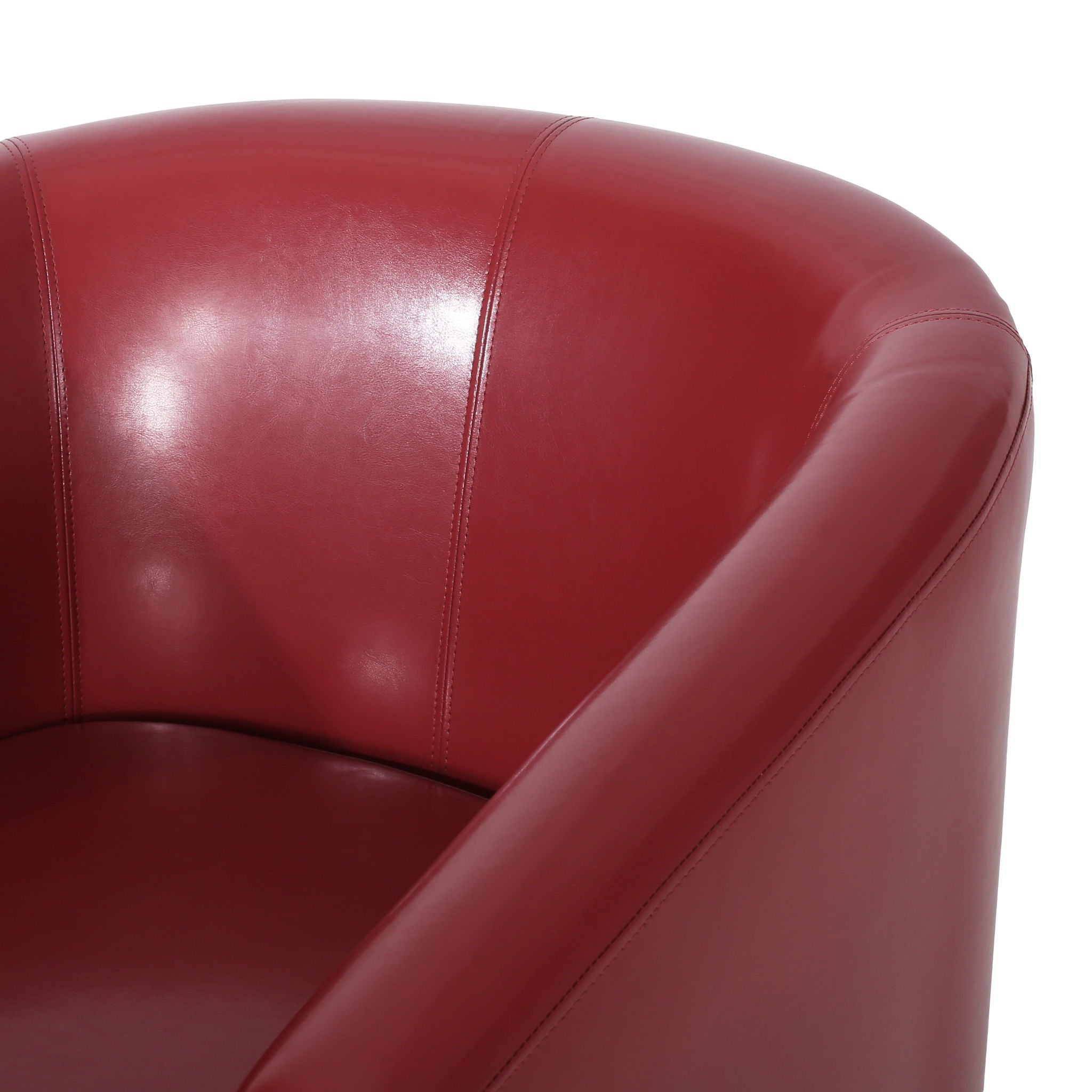 Melodize - Swivel Club Chair With Barrel Shape Design
