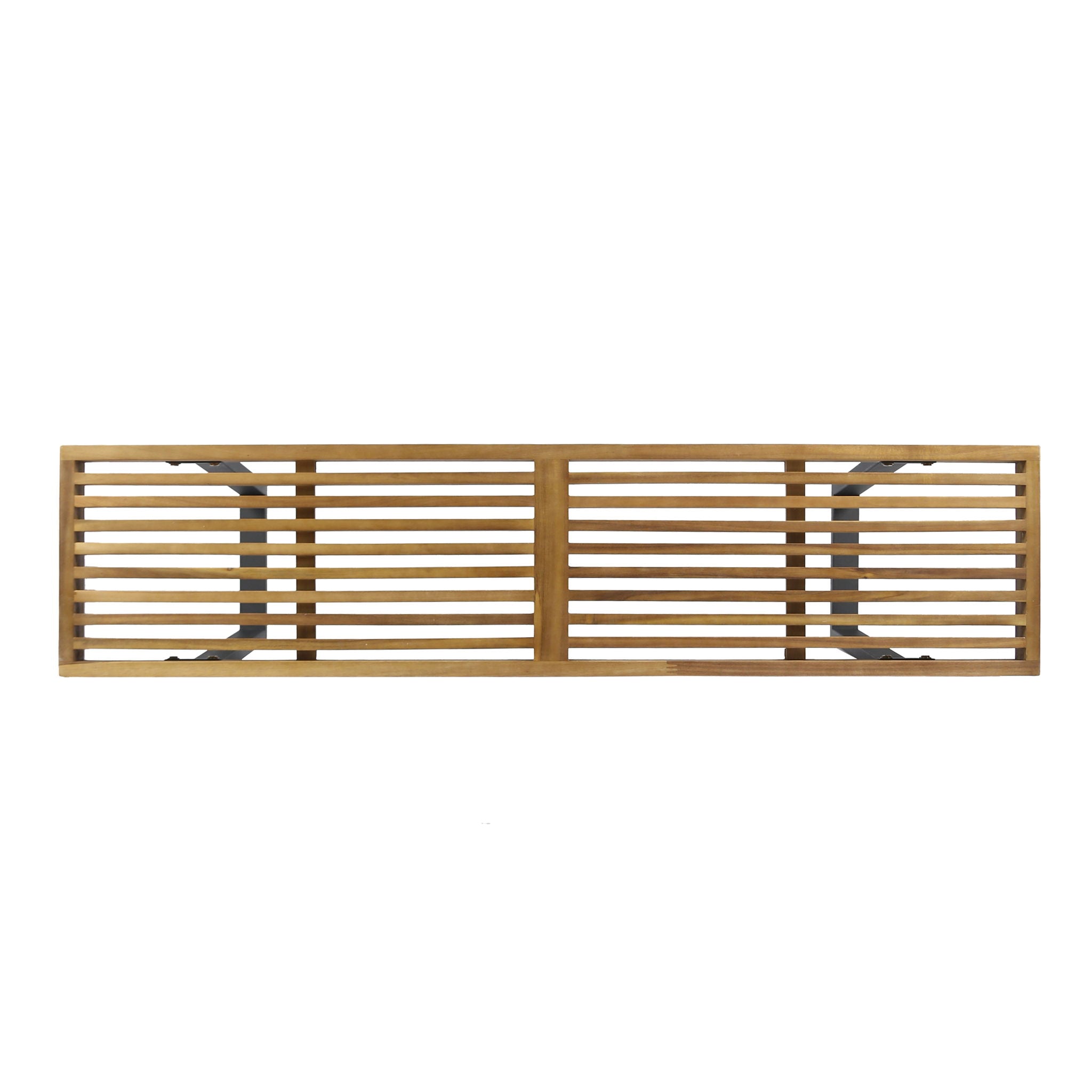 Intrinsic - Outdoor Dining Bench With Slat Top