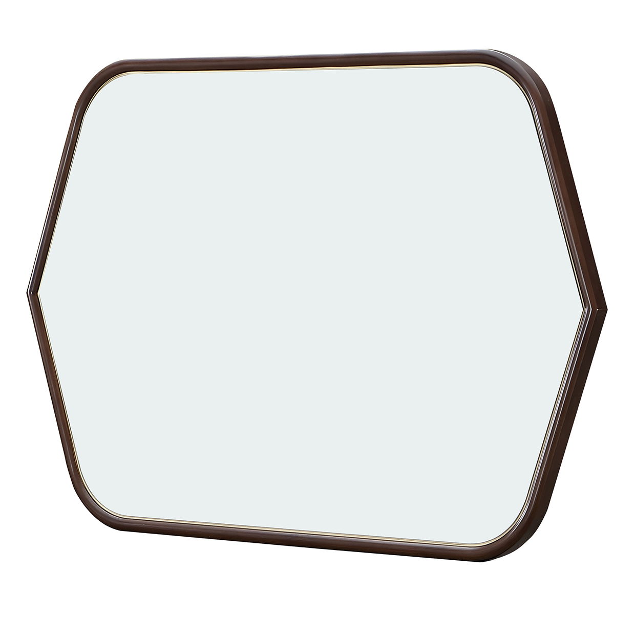 Houston - Wall Mirror - Walnut