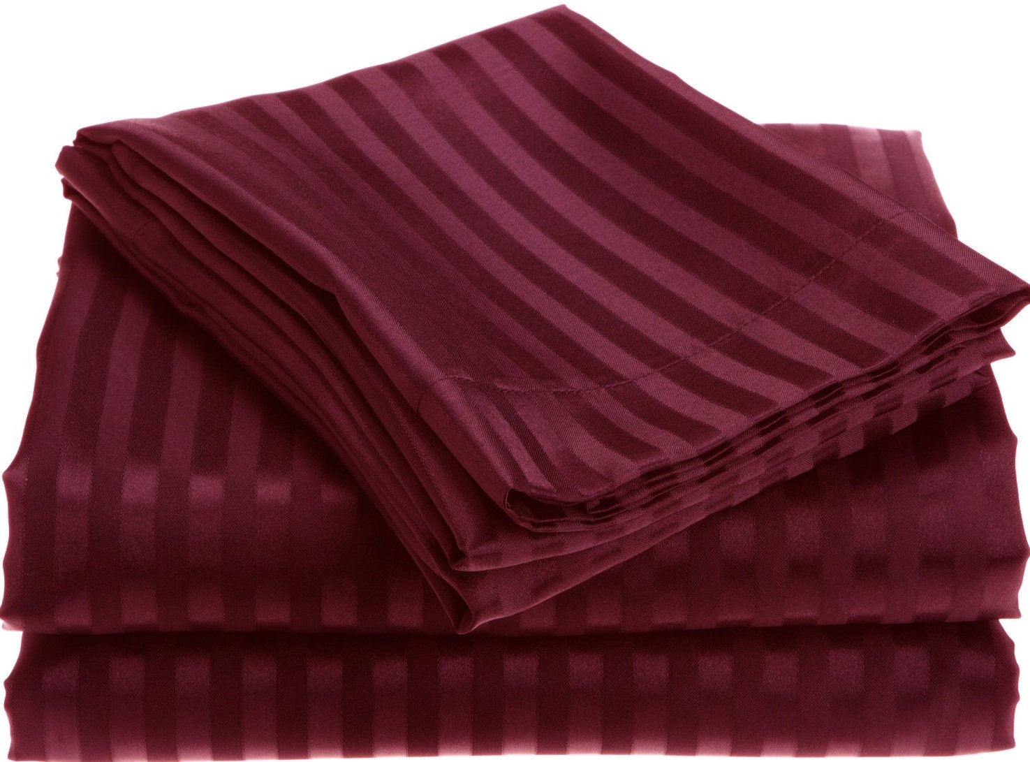 NobleHouse 1800 Series Wrinckle Resistant Embossed Stripe Sheet Set - Best Buy Furniture