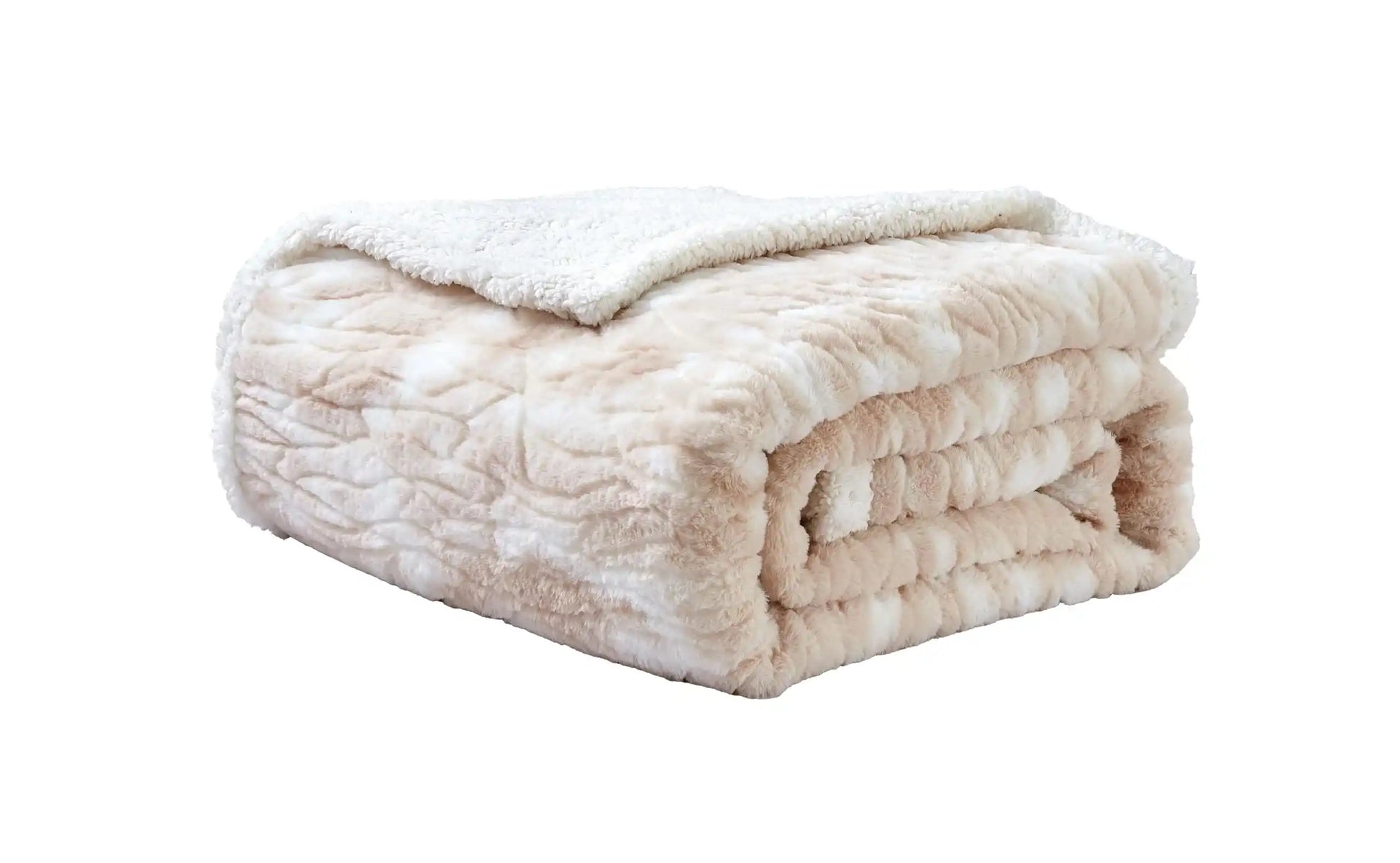Faith, Hope, Love Home Decor King Size Alaska Faux Fur Sherpa Blanket - Best Buy Furniture