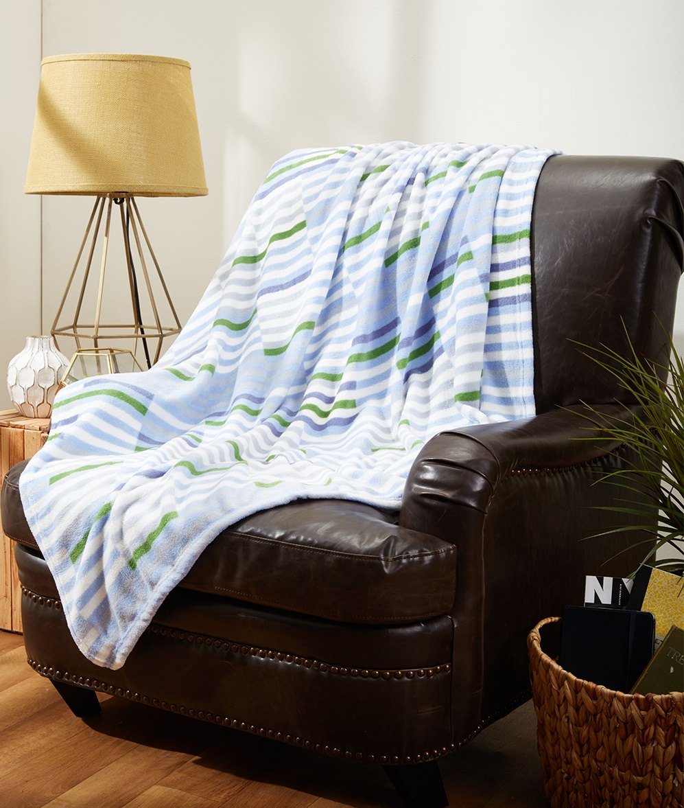 Decor&More Home Essentials Cameo Microplush Blanket - Best Buy Furniture