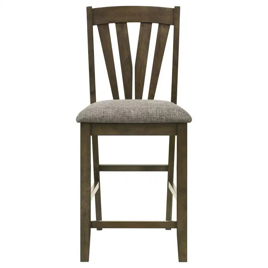 Canfield - Counter Height Dining Side Chair (Set of 2) - Brown