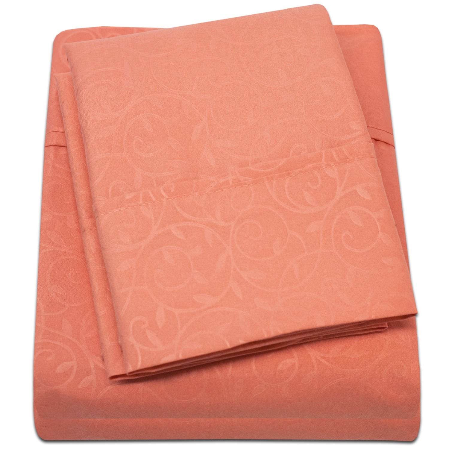 Decor&More 1800 Series Vine Embossed Sheet Set - Best Buy Furniture