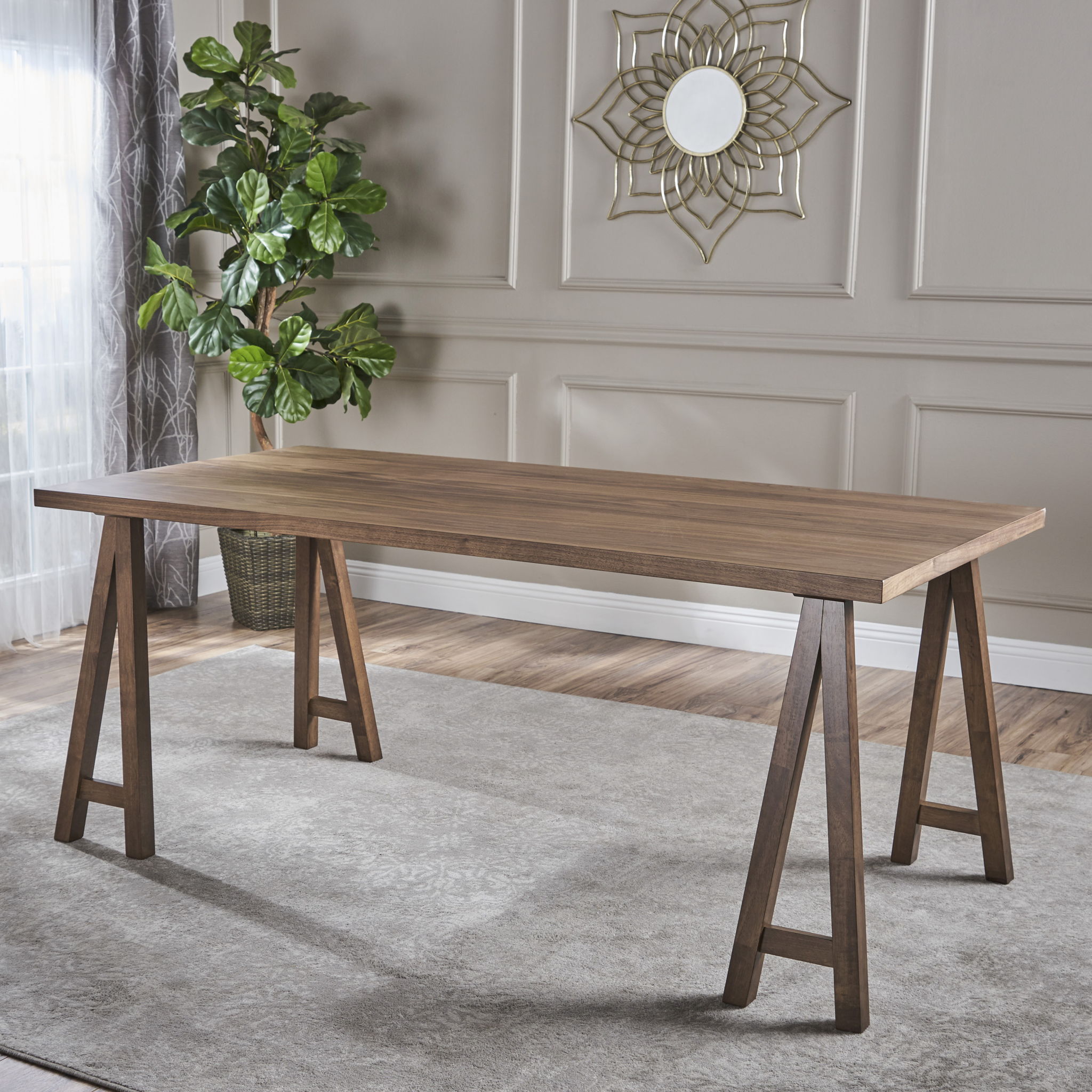 Elegant Dining Table Versatile Use