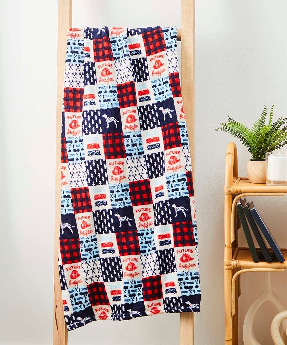 Decor&More American Pride Collection Microplush Throw Blanket (50" x 60") - Best Buy Furniture