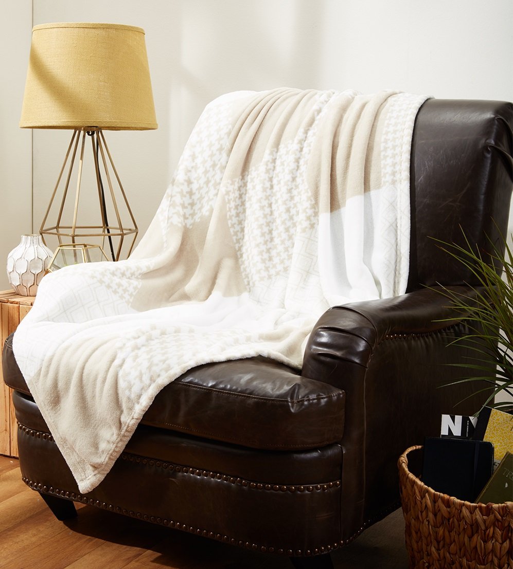 Faith, Hope, Love Home Decor Ultra Lush Throw Camessa Blanket - Best Buy Furniture