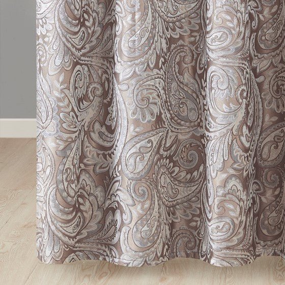 72" x 72" jacquard shower curtain - Tuesday Morning - Shower Curtains