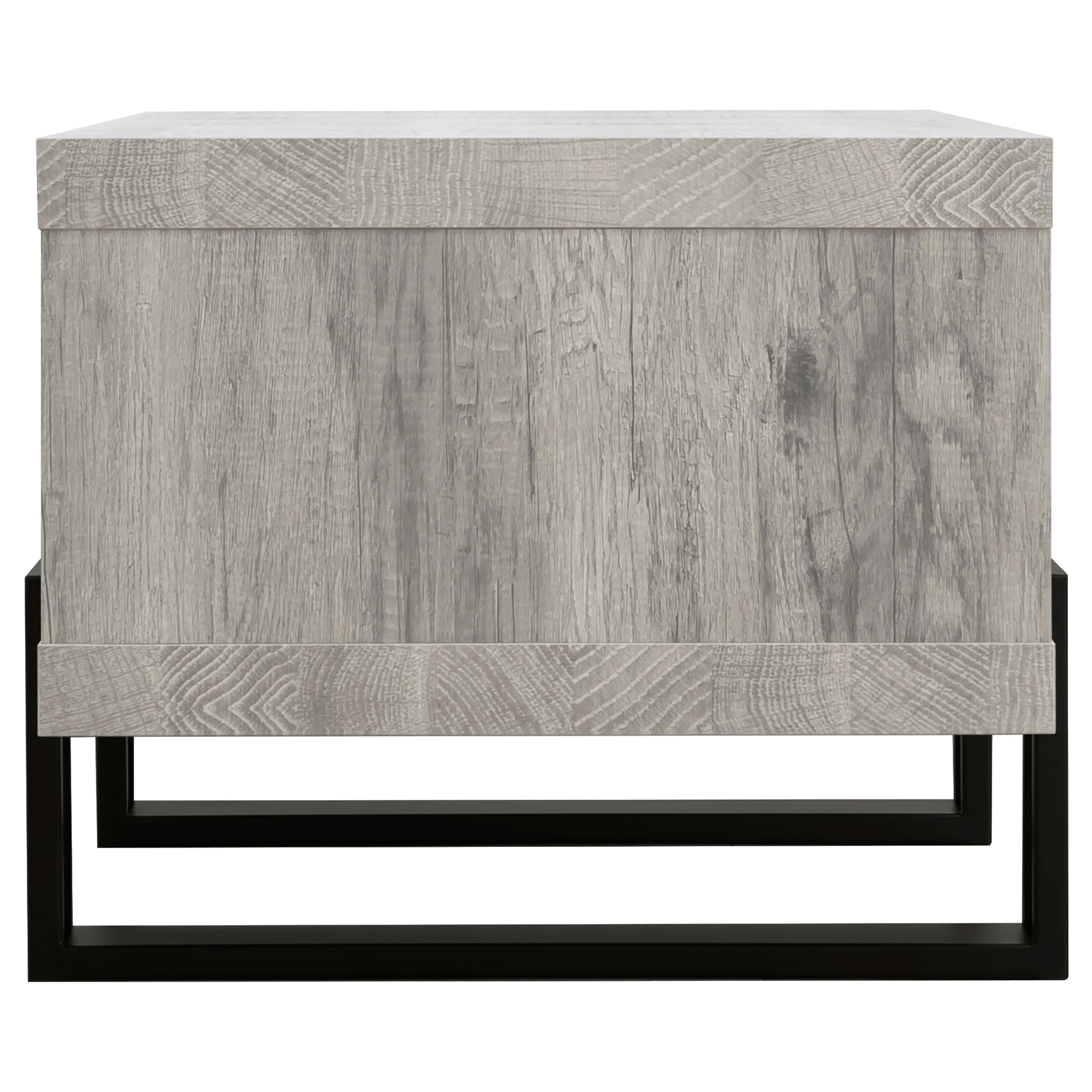 Dinard Engineered Wood Cocktail Coffee Table Grey Driftwood-CoasterEssence