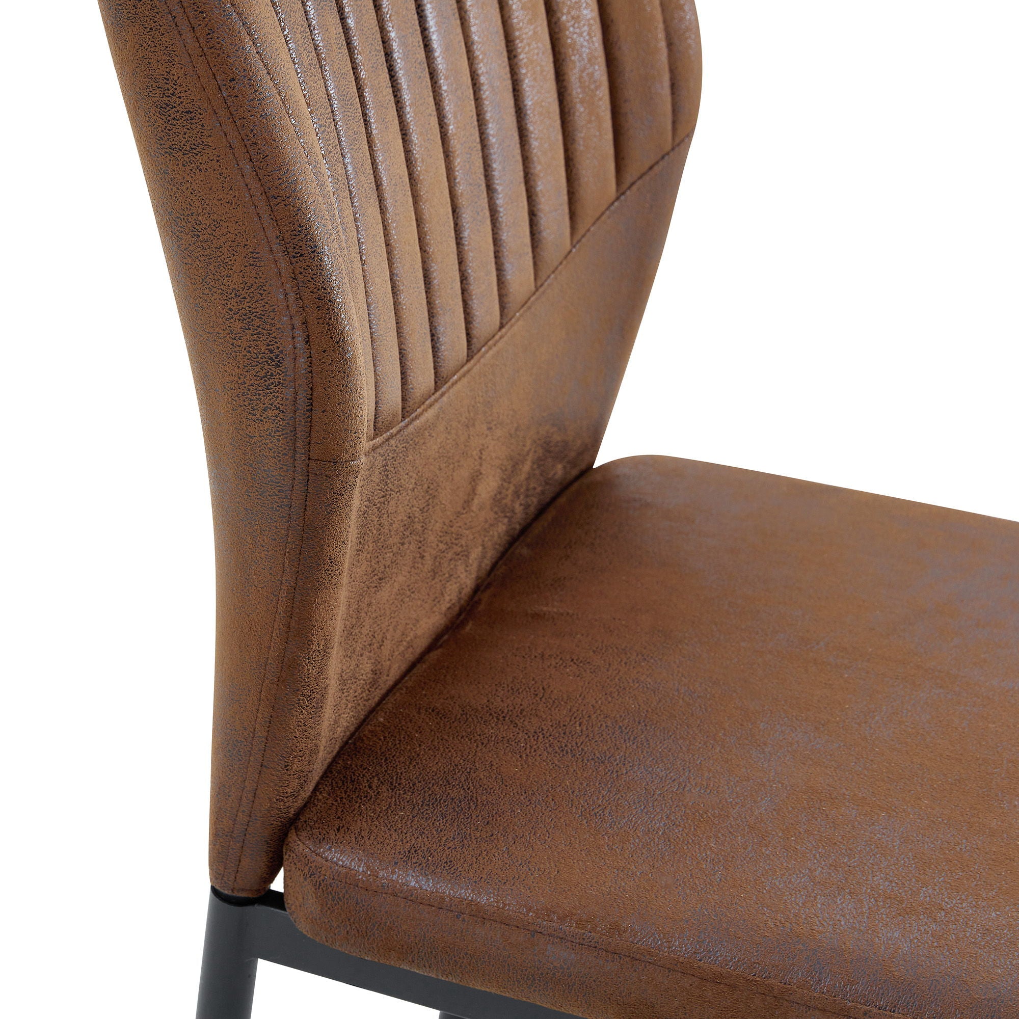 Luxury Simple Chair With Metal Leg