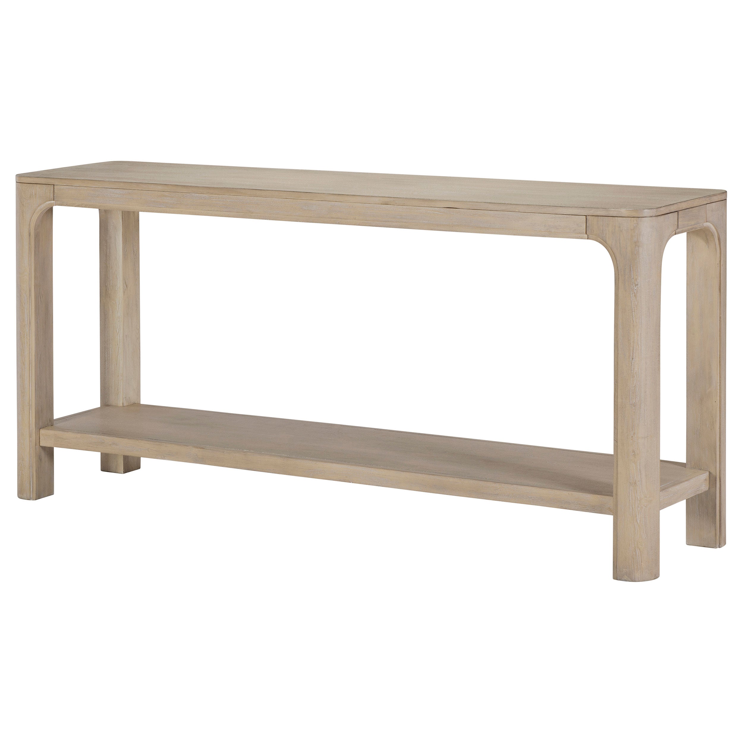 Solano 64-inch Entryway Console Sofa Table Weathered Mango-